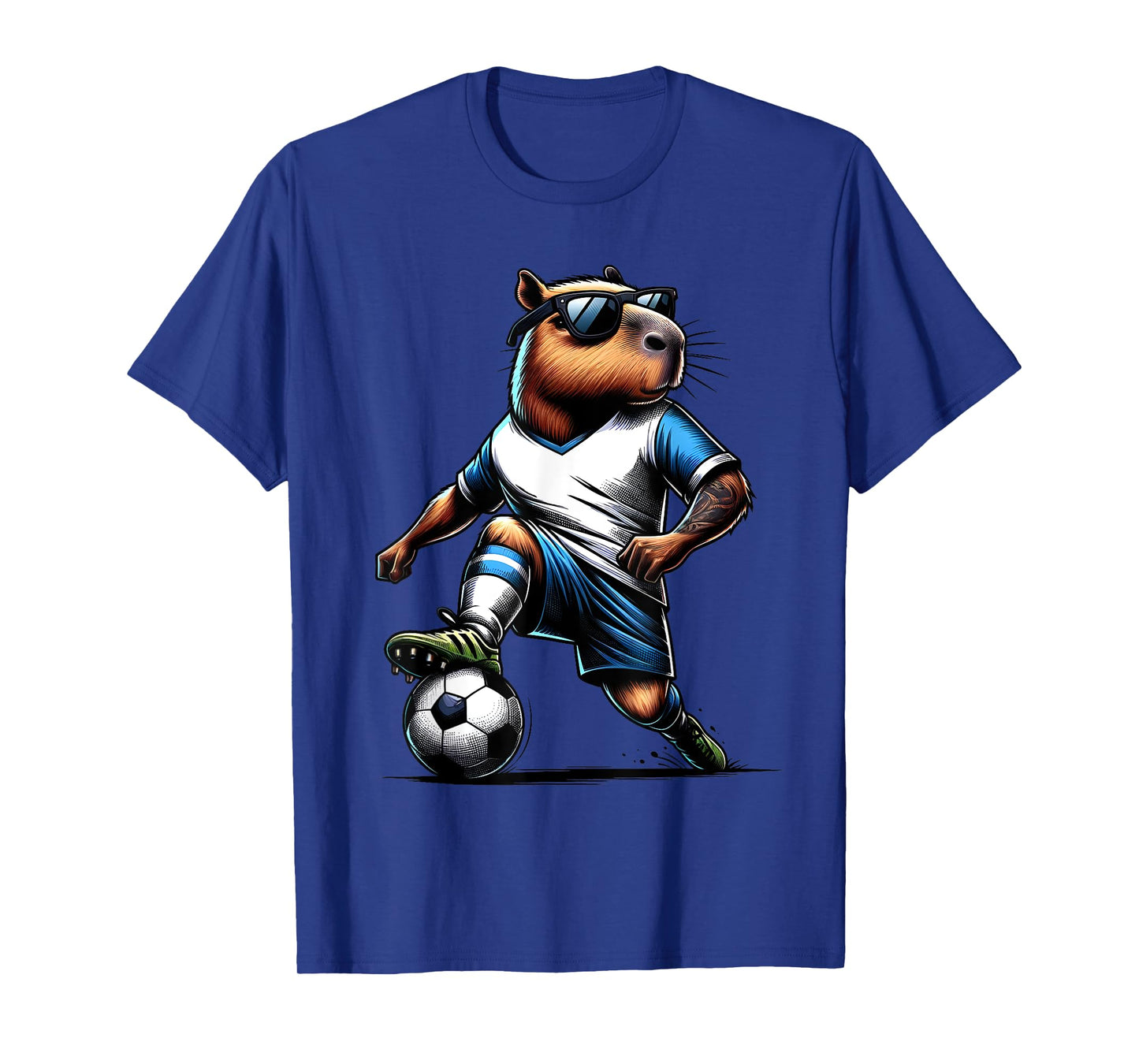 Soccer Capybara Sport - Soccer Player T-Shirt