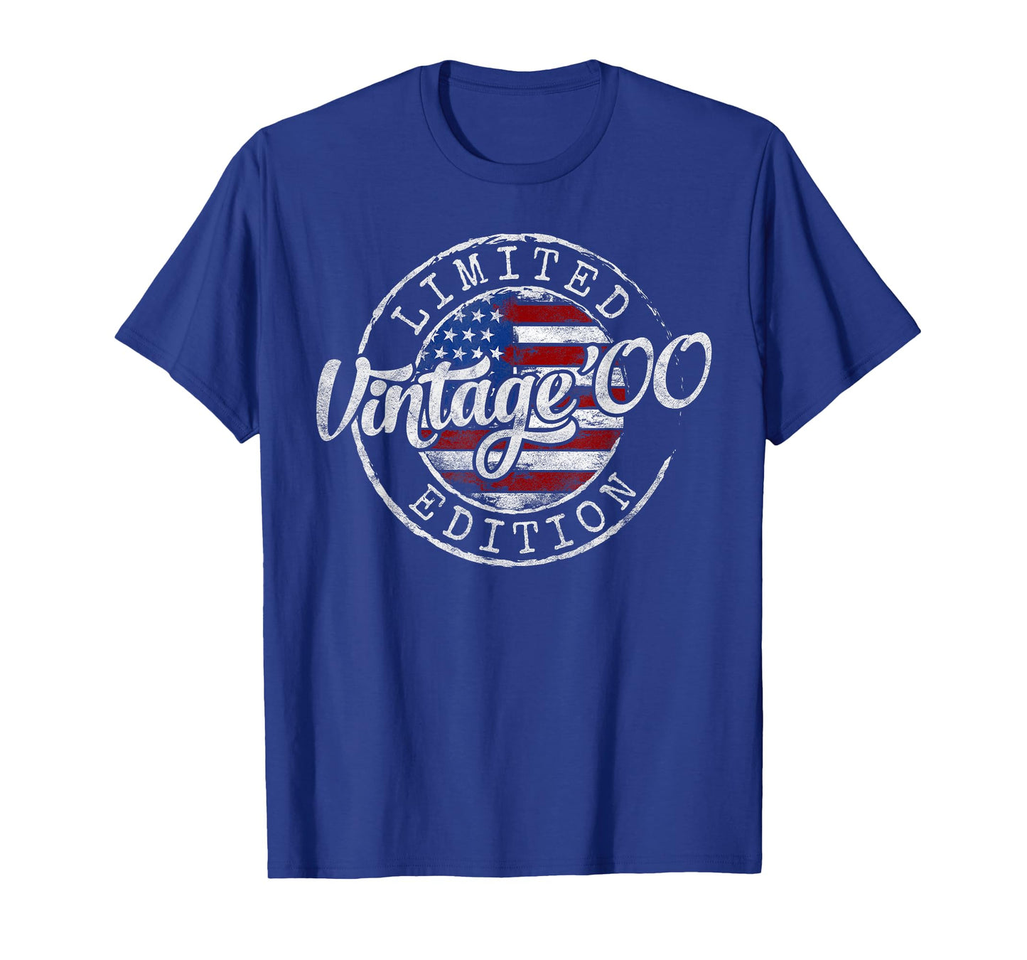 Vintage 2000 25th Birthday Gifts For Men Women 25 Year Old T-Shirt