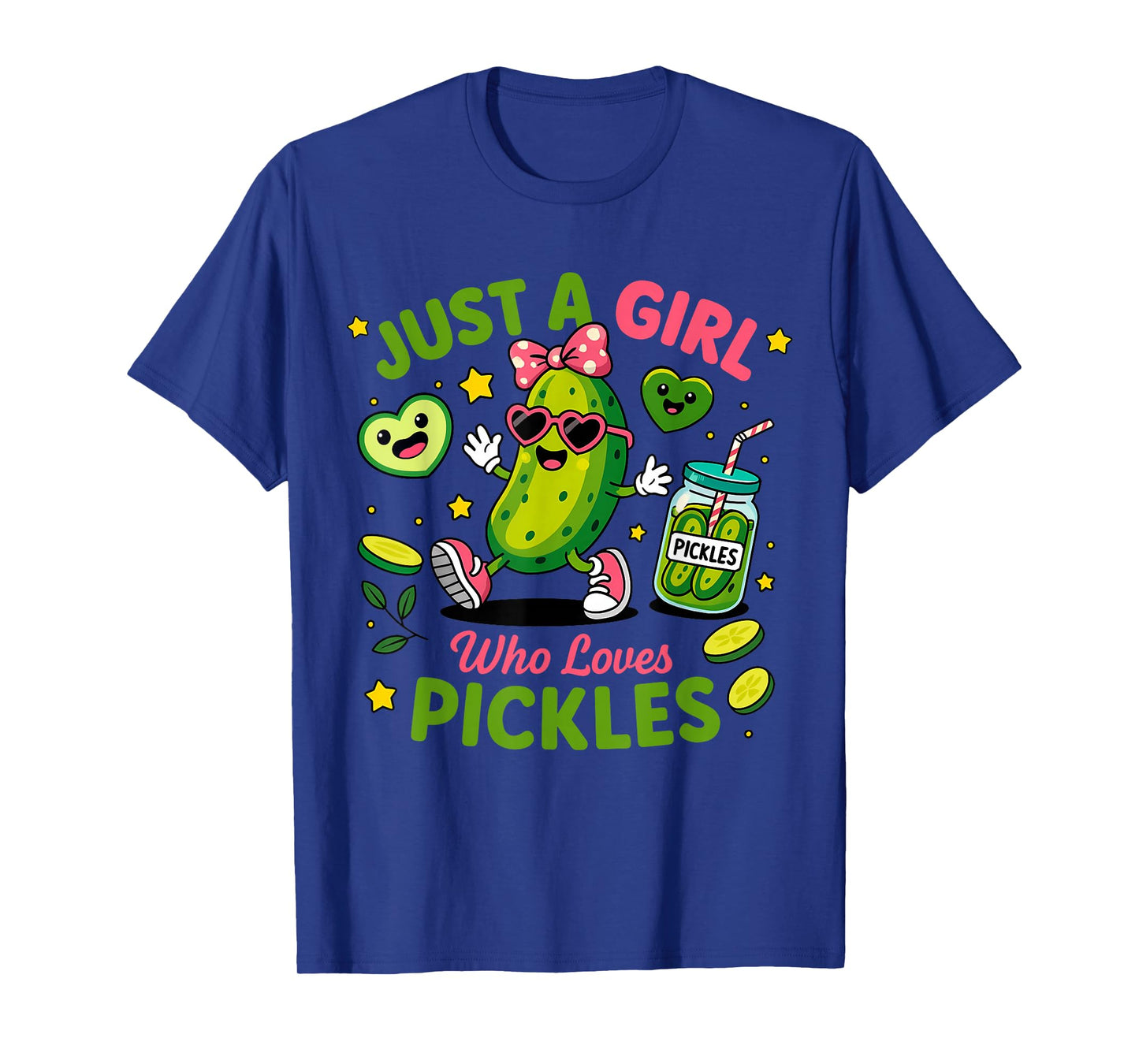 Just A Girl Who Loves Pickles Funny Toddler Pickle Costume T-Shirt