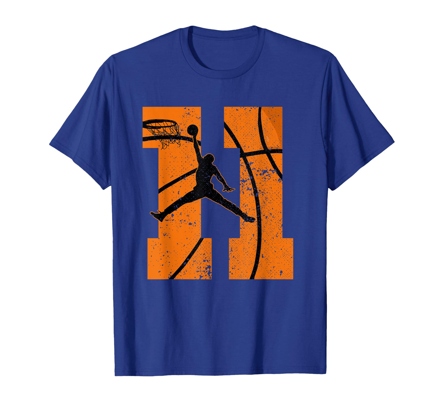 11th Birthday Basketball Party 11 yr Eleven Years Old 11yr T-Shirt