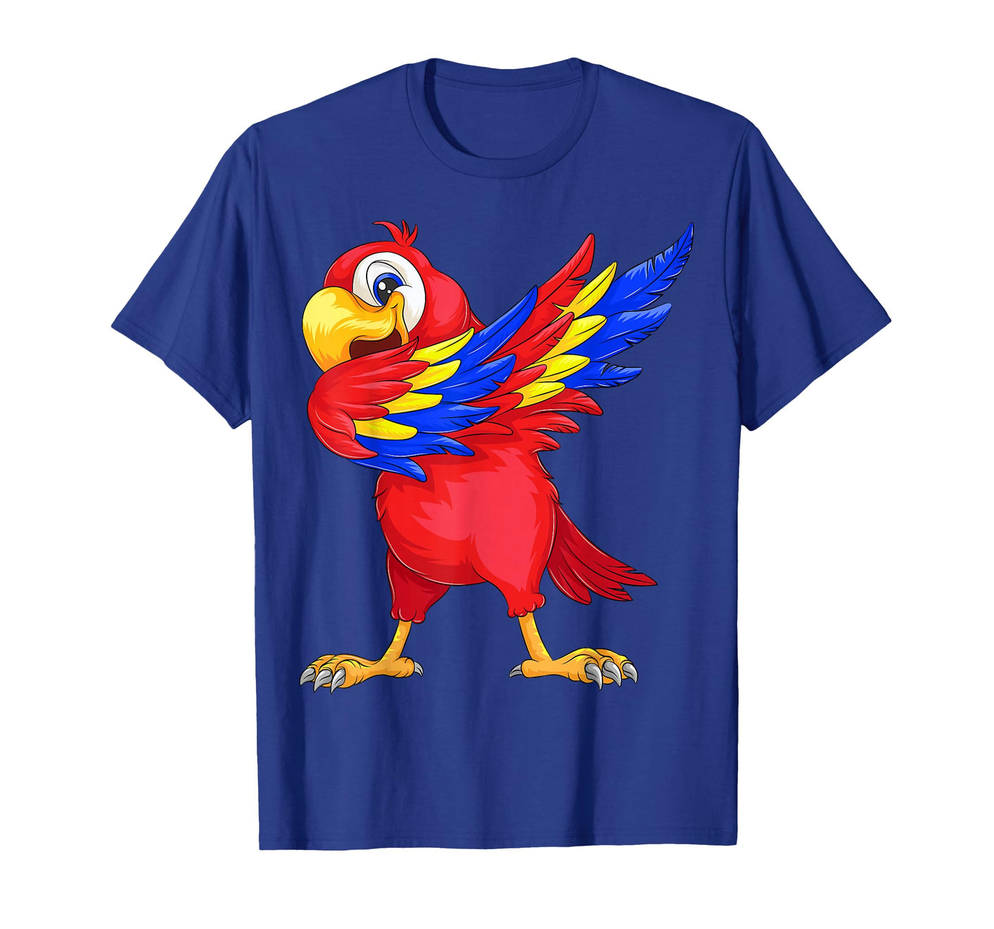 Cool Parrot Art for Women Girls Men Tropical Parrot Lover T-Shirt