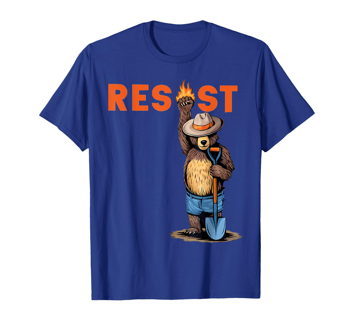 Vintage The Resist Bear Meme For Women & Men T-Shirt