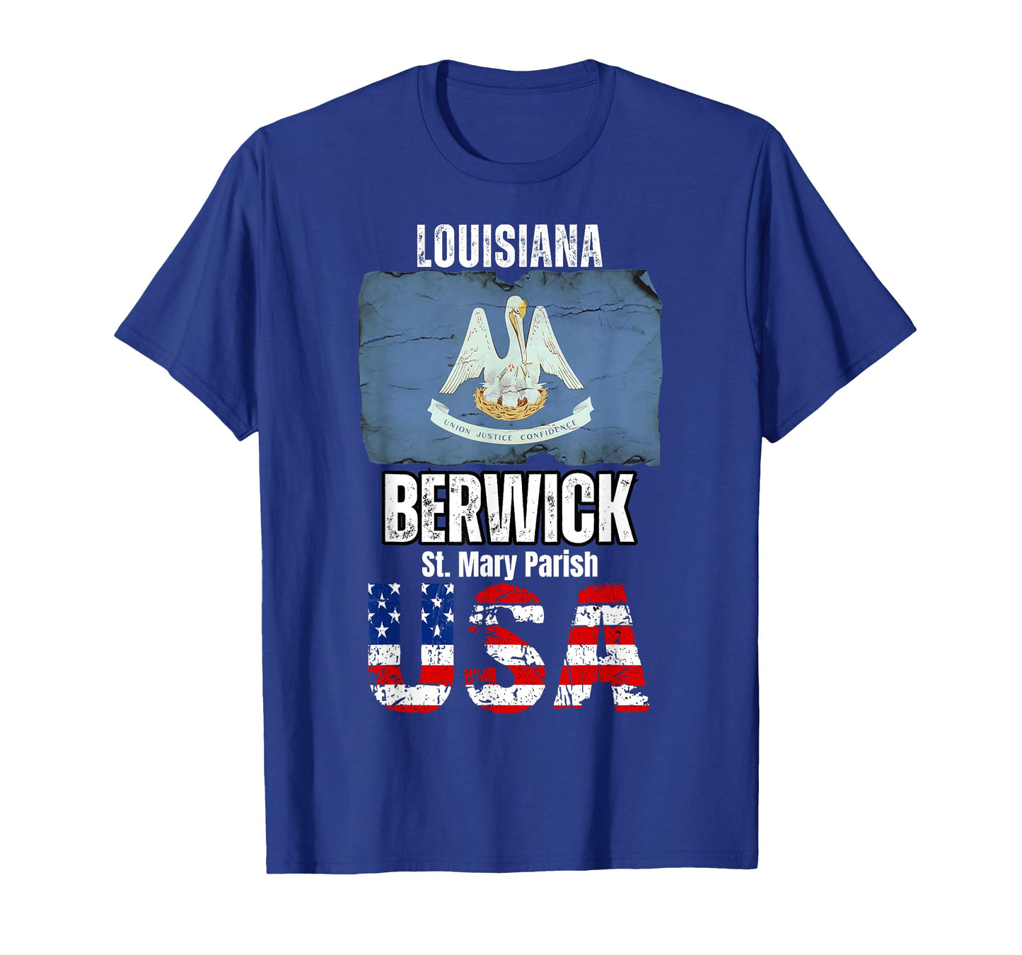 Berwick, Louisiana LA, St. Mary Parish, T-Shirt