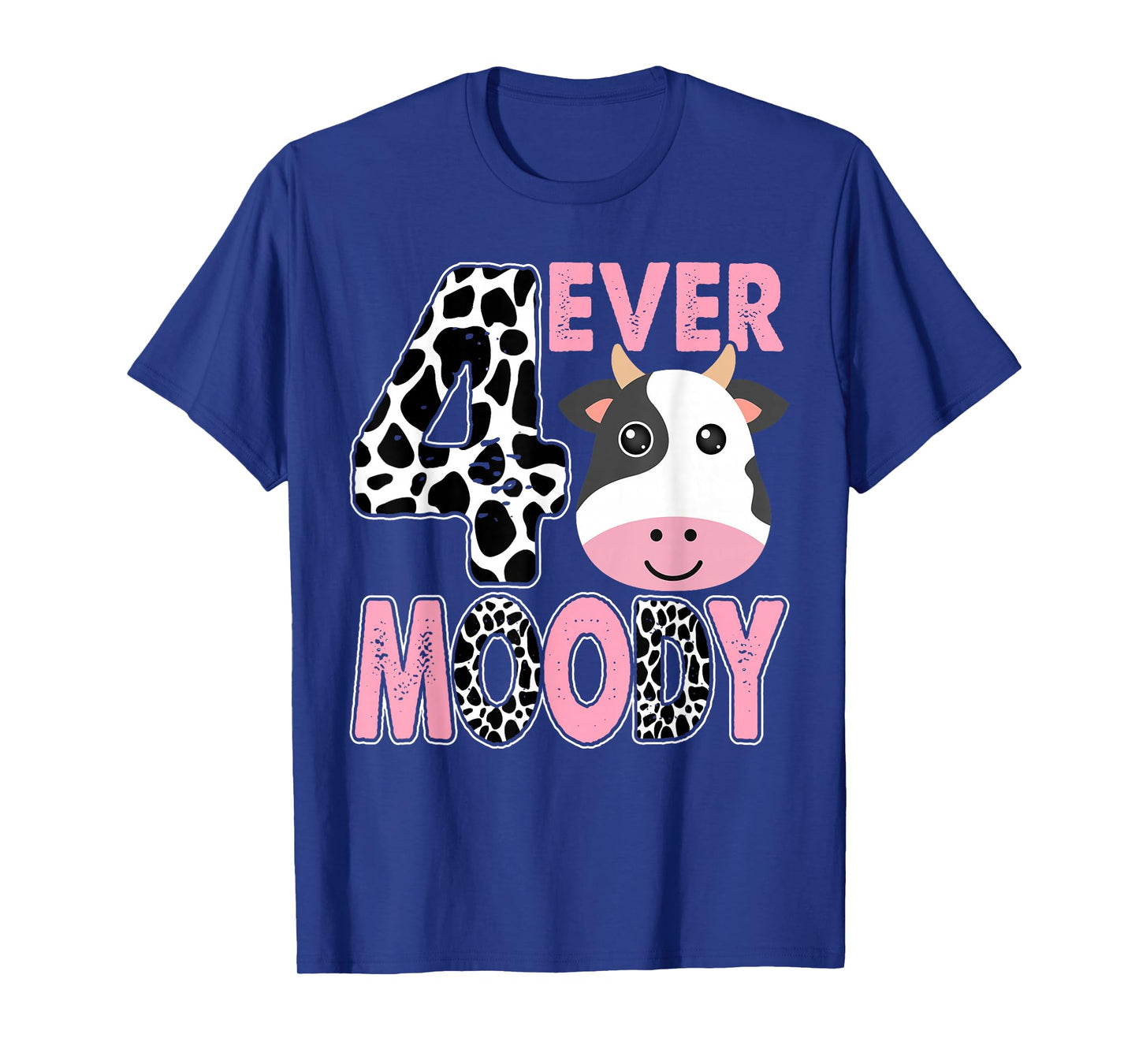Im 4 4th Bday Four Ever Moody Birthday Decorations T-Shirt