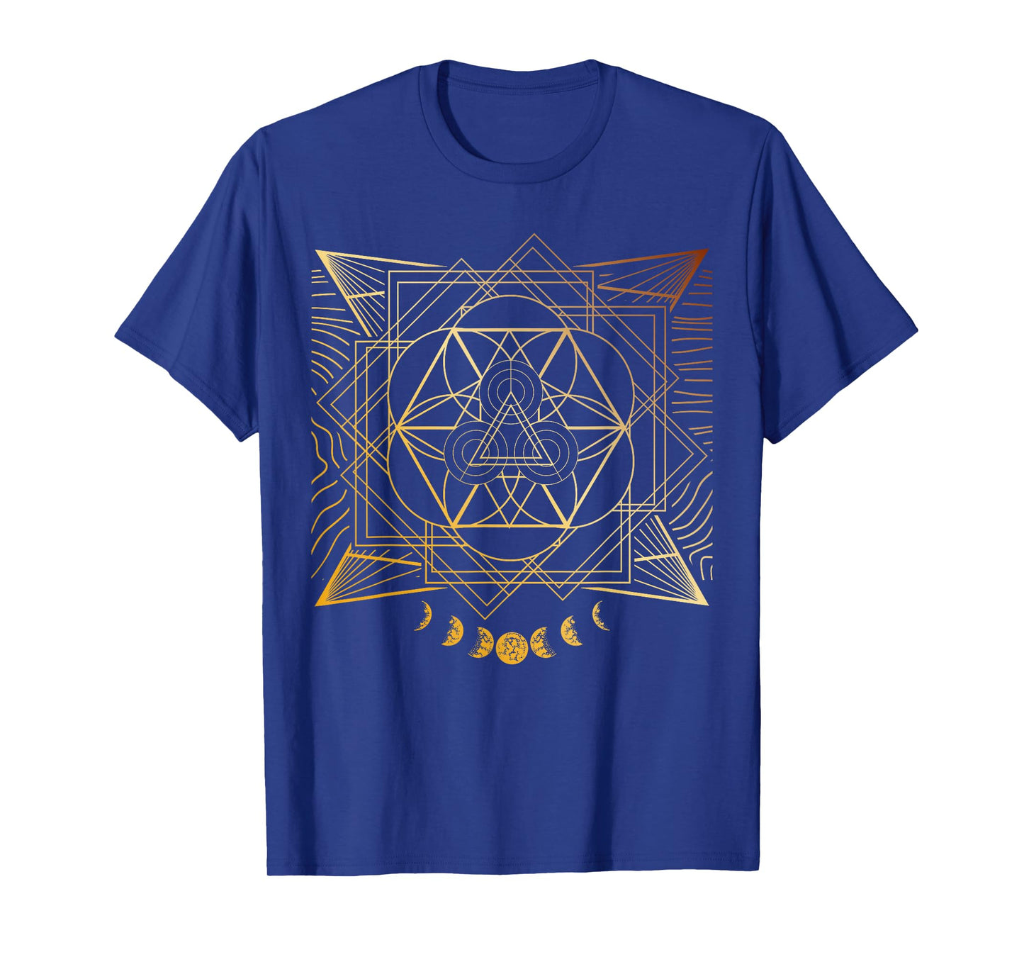 Sacred Geometry for a Spiritual Zen Gothic Mandala T-Shirt
