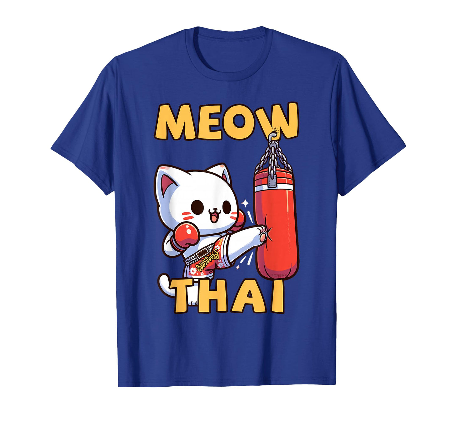 Meow Thai, Muay Thai Cat | Thai Boxing For Kids, Muay Thai T-Shirt