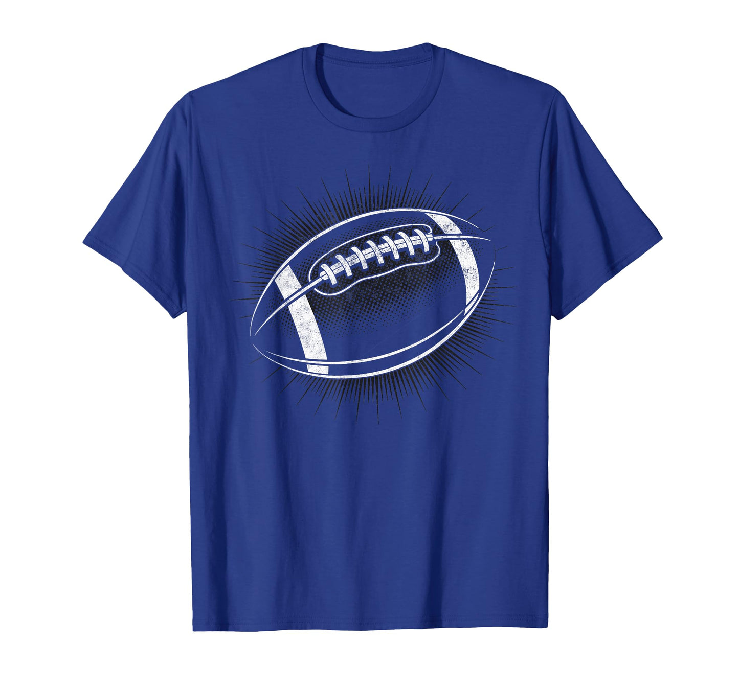 Vintage Football Ball Players Touchdown Game Day Football T-Shirt