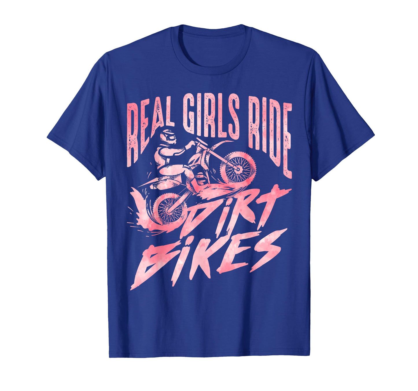 Cool Dirt Bike Art For Women Girls Motocross Racing Dirtbike T-Shirt