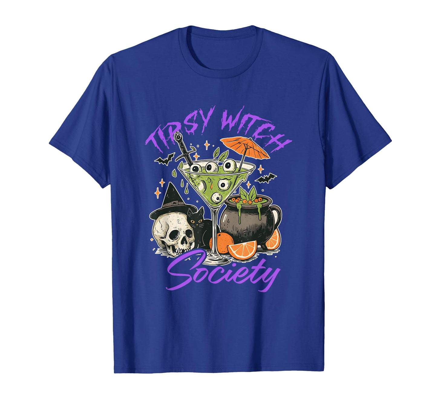 Tipsy Witch Society, Halloween Vibe T-Shirt