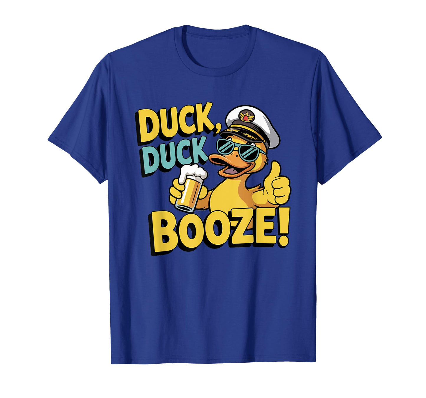 Duck Duck Booze Funny Cruise Family Matching Cruising T-Shirt