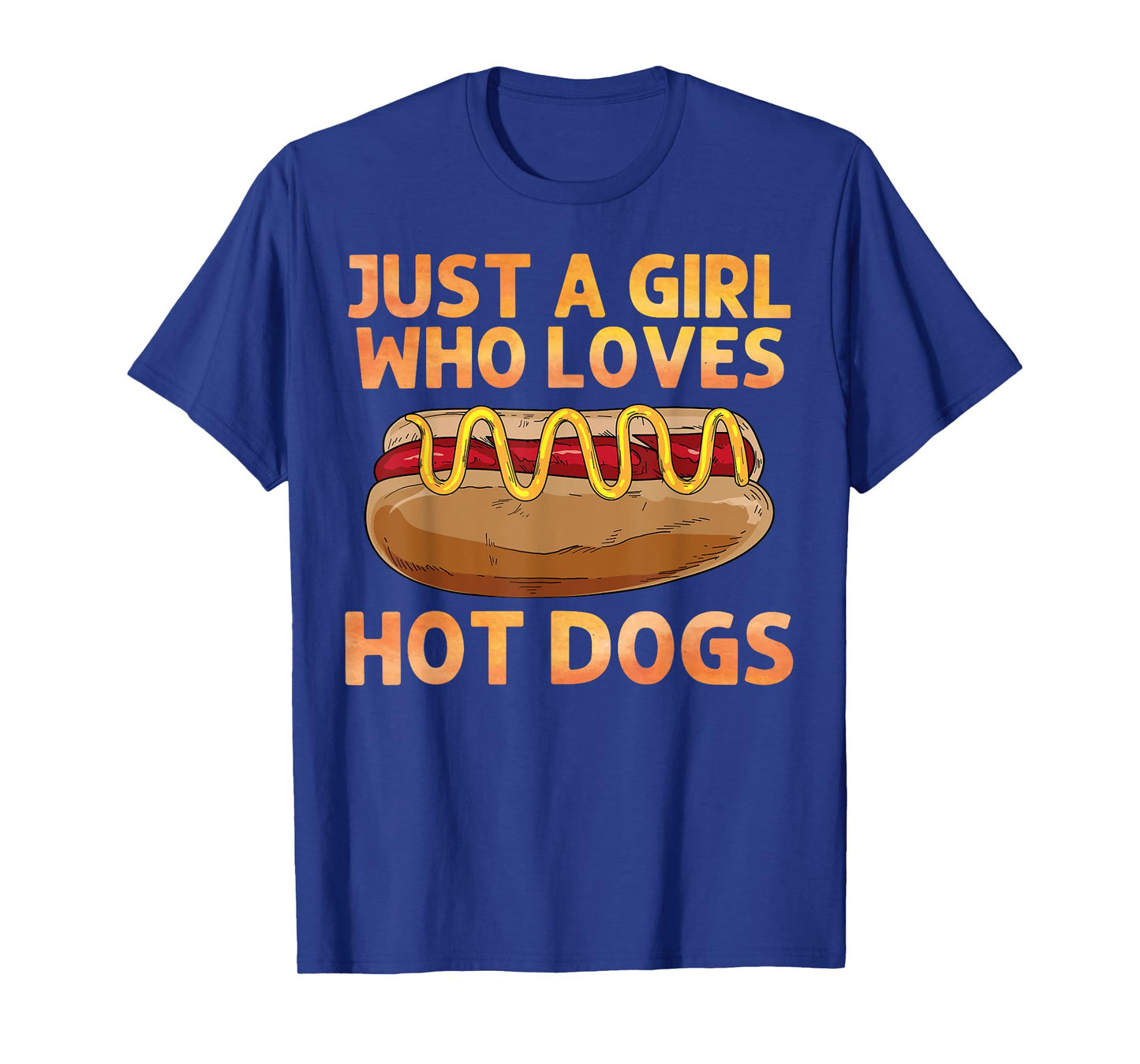Funny Hot Dog Art For Girls Women Hotdog Stand Lover Hot Dog T-Shirt
