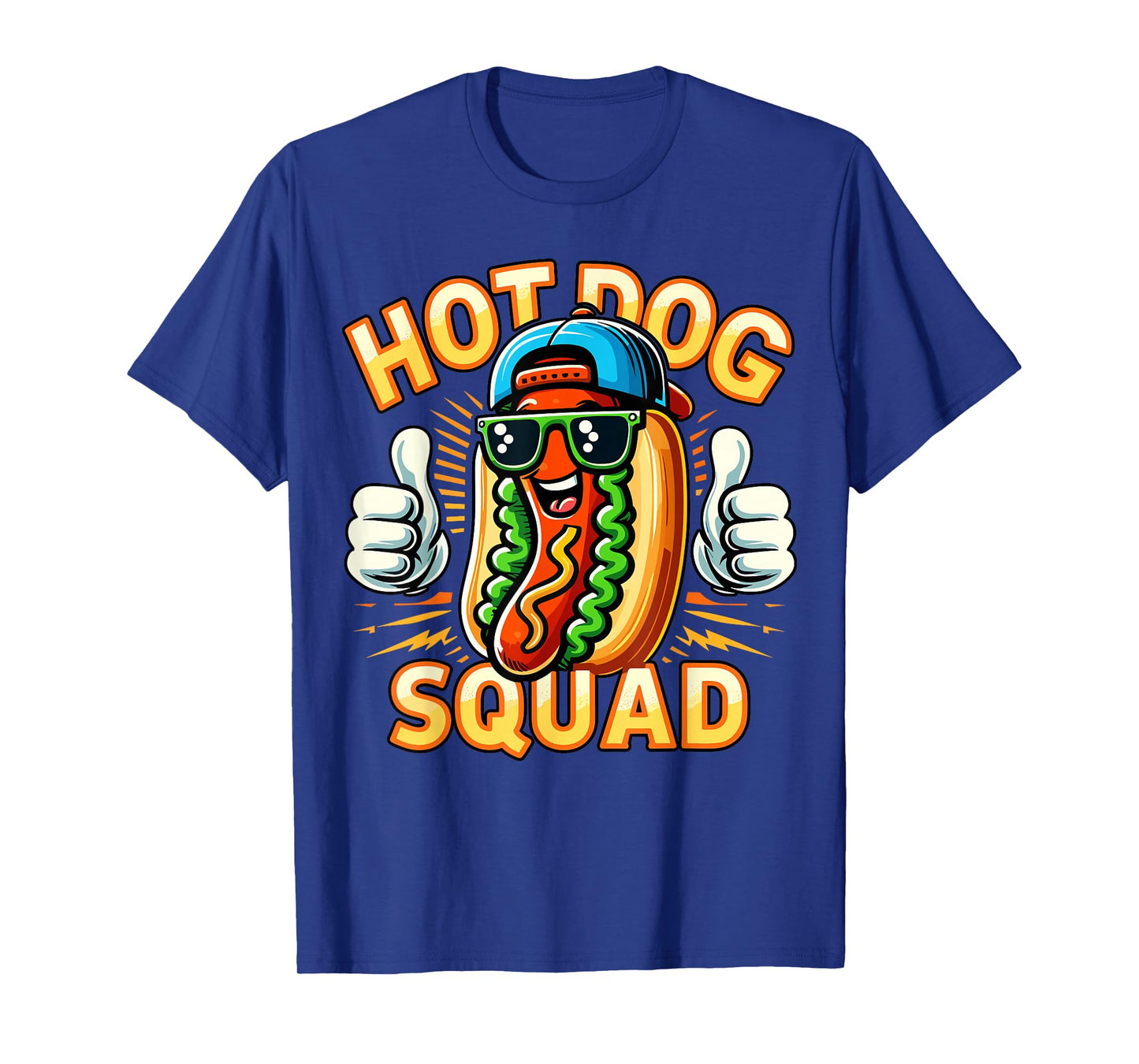Hot Dog Squad Funny Hot Dog Stand Team Hotdog Crew T-Shirt