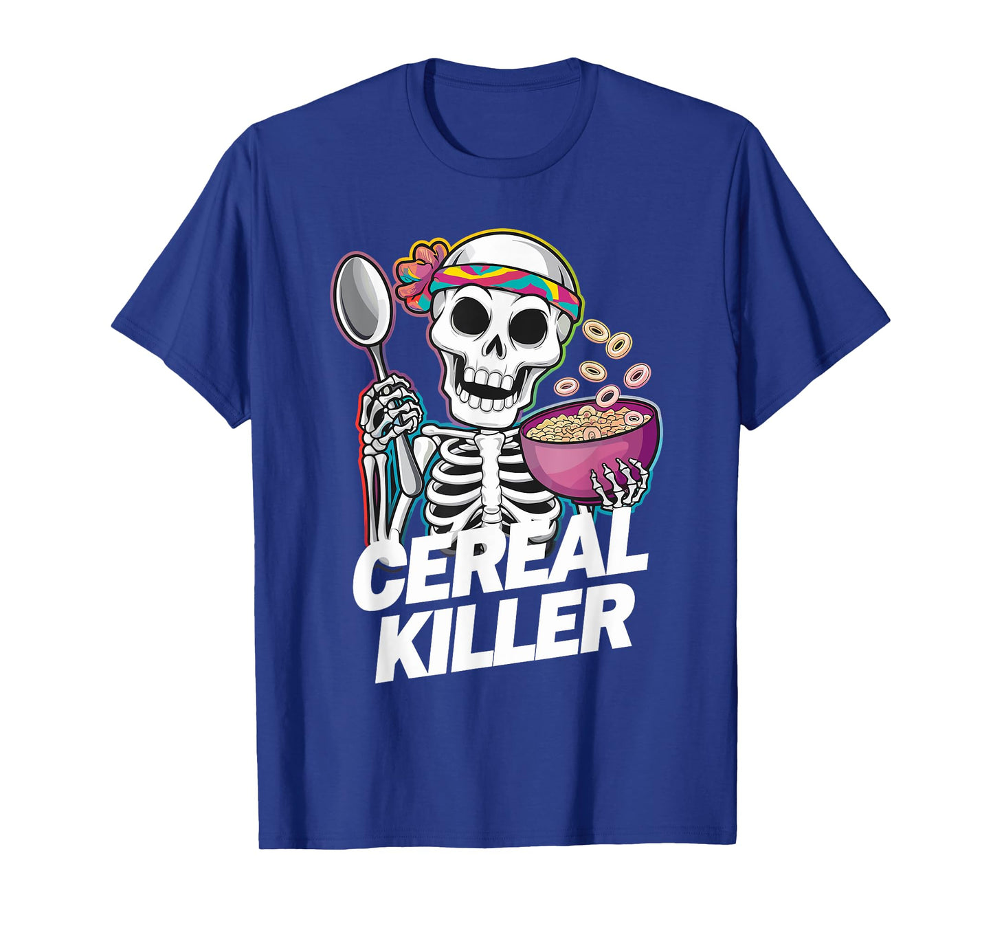 Cereal Killer Halloween Love Cereal Funny Cereal T-Shirt