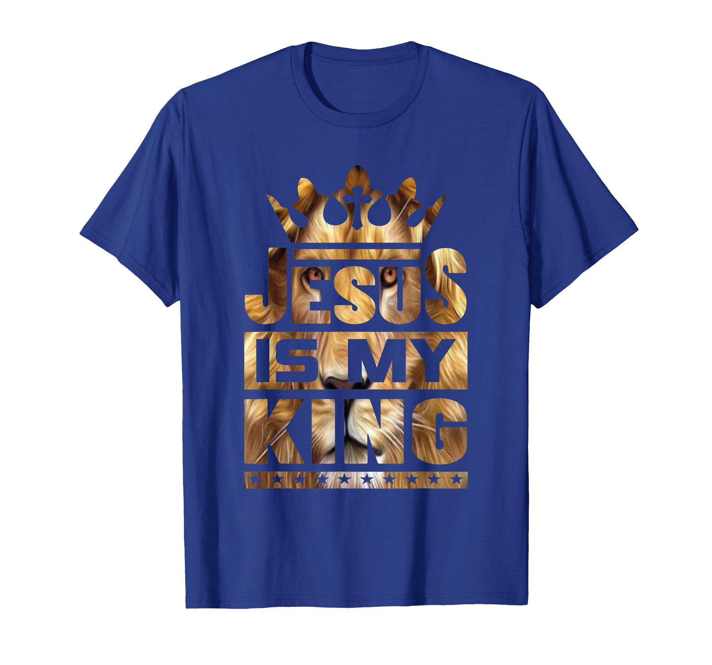 Jesus is My King β Bold Faith and Strength Design T-Shirt