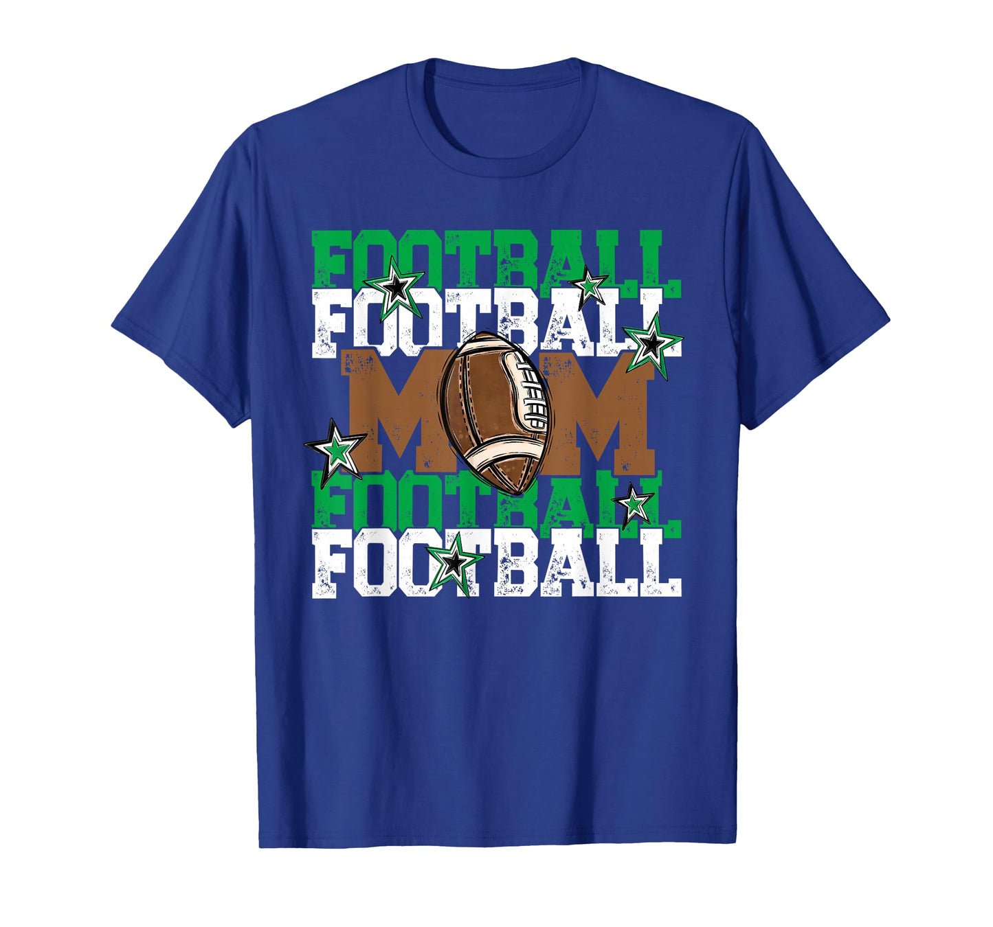 Touchdown American Football Mom Game Day Thanksgiving Retro T-Shirt