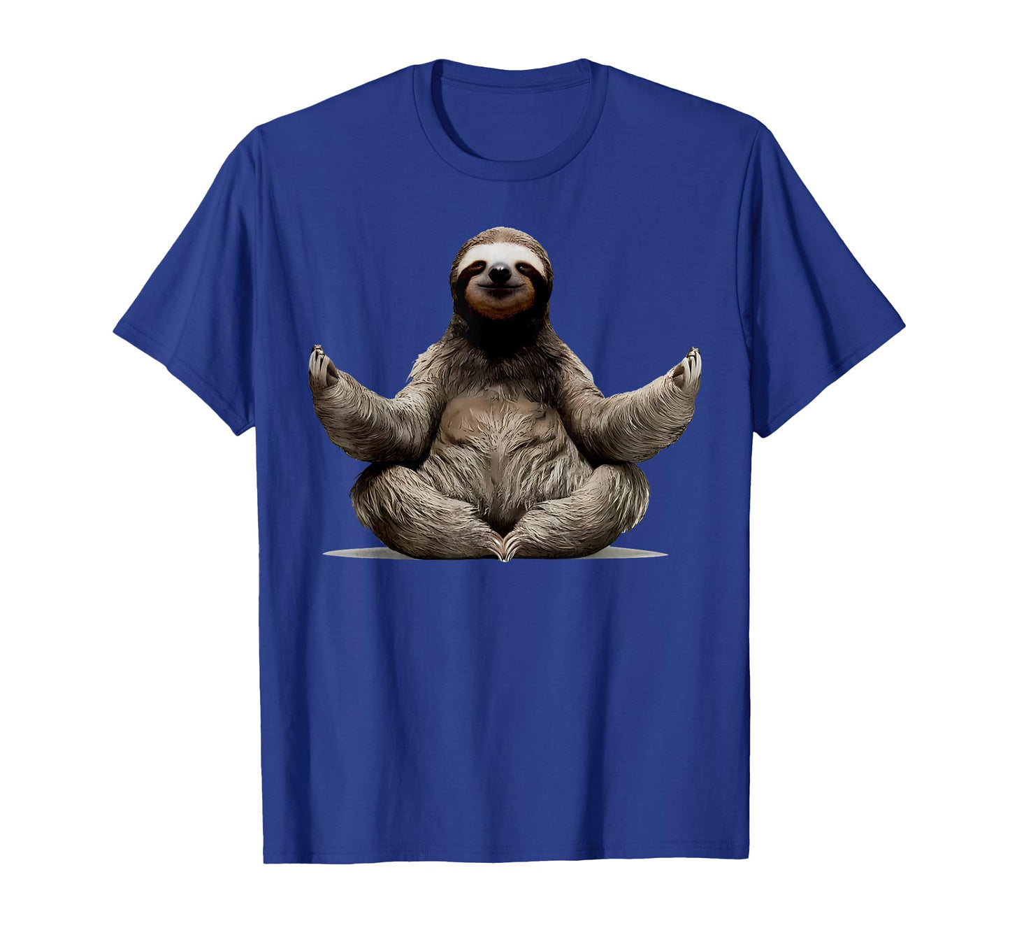 Sloth Yoga Namaste Meditation Buddhist Zen Buddha Women Men T-Shirt