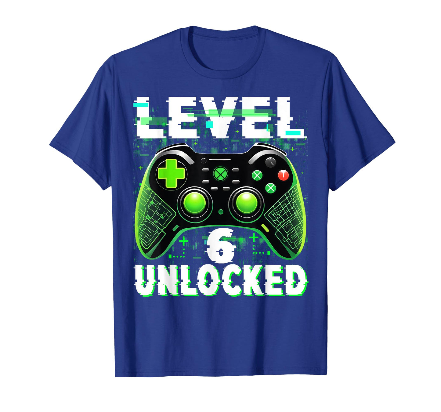 Level 6 Unlocked Shirt Funny Video Gamer Geek 6th Birthday T-Shirt