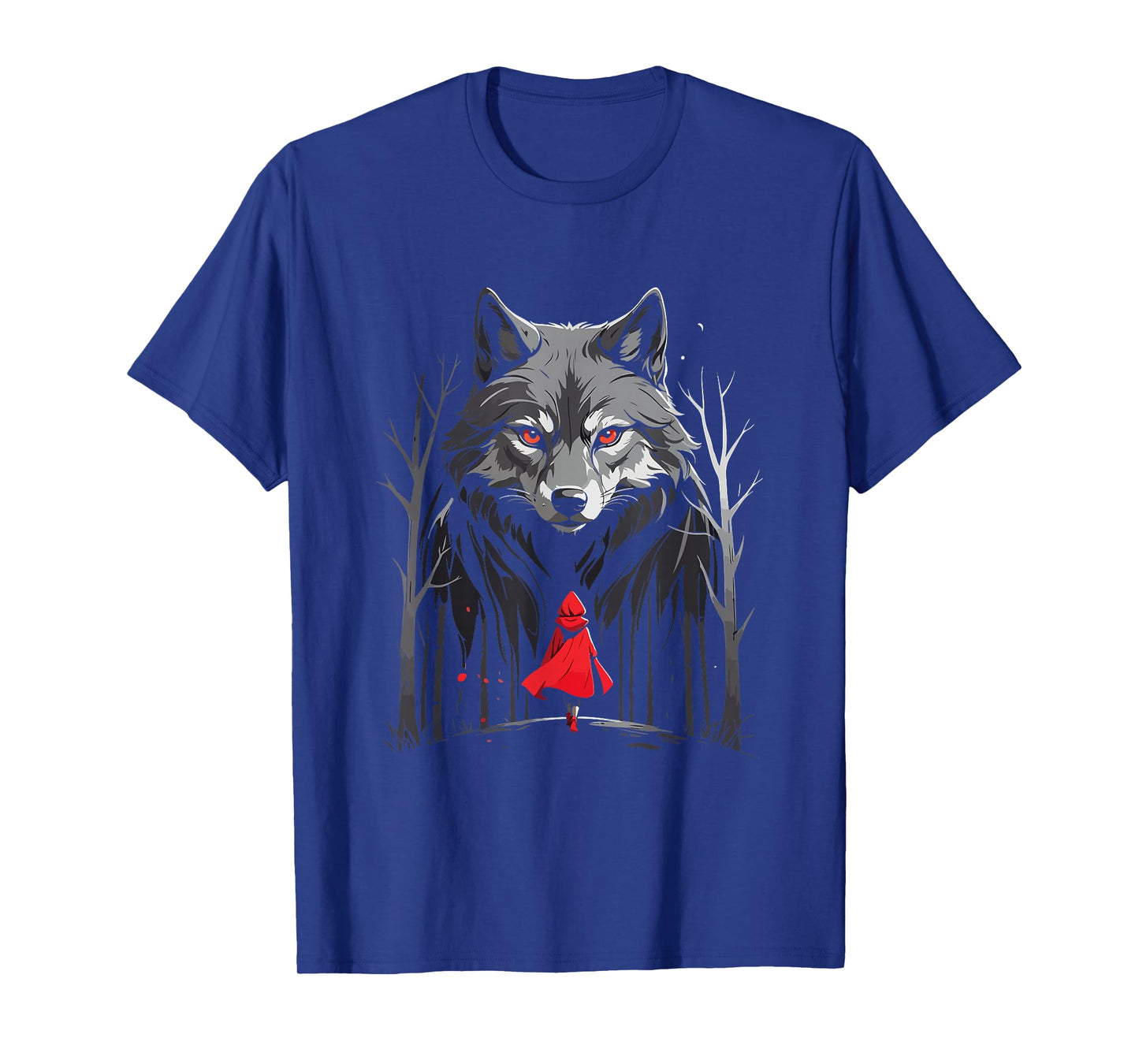 Classic Red Riding Hood Fairy Tale Wolf Story Time T-Shirt