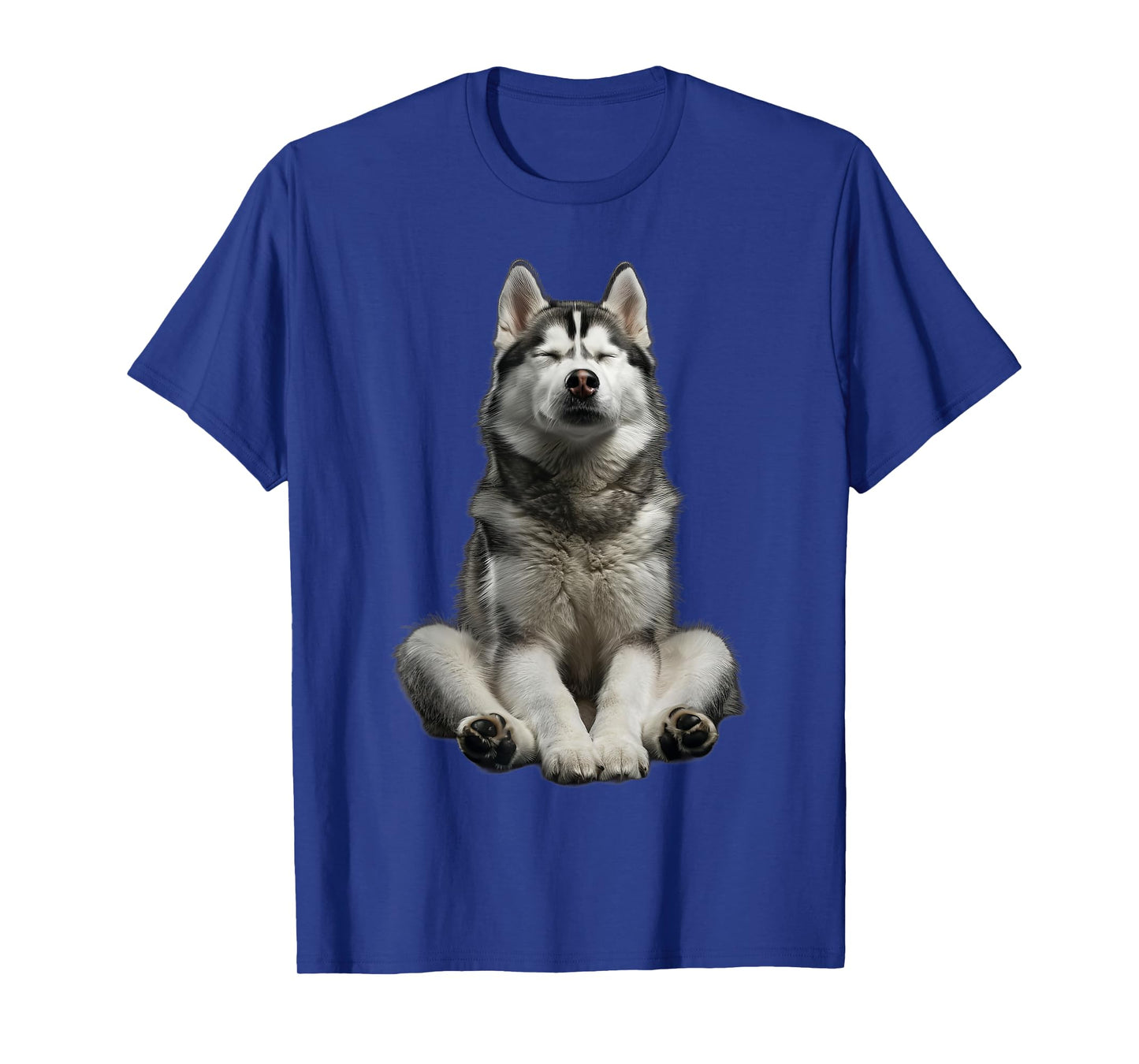 Siberian Husky Yoga T-Shirt