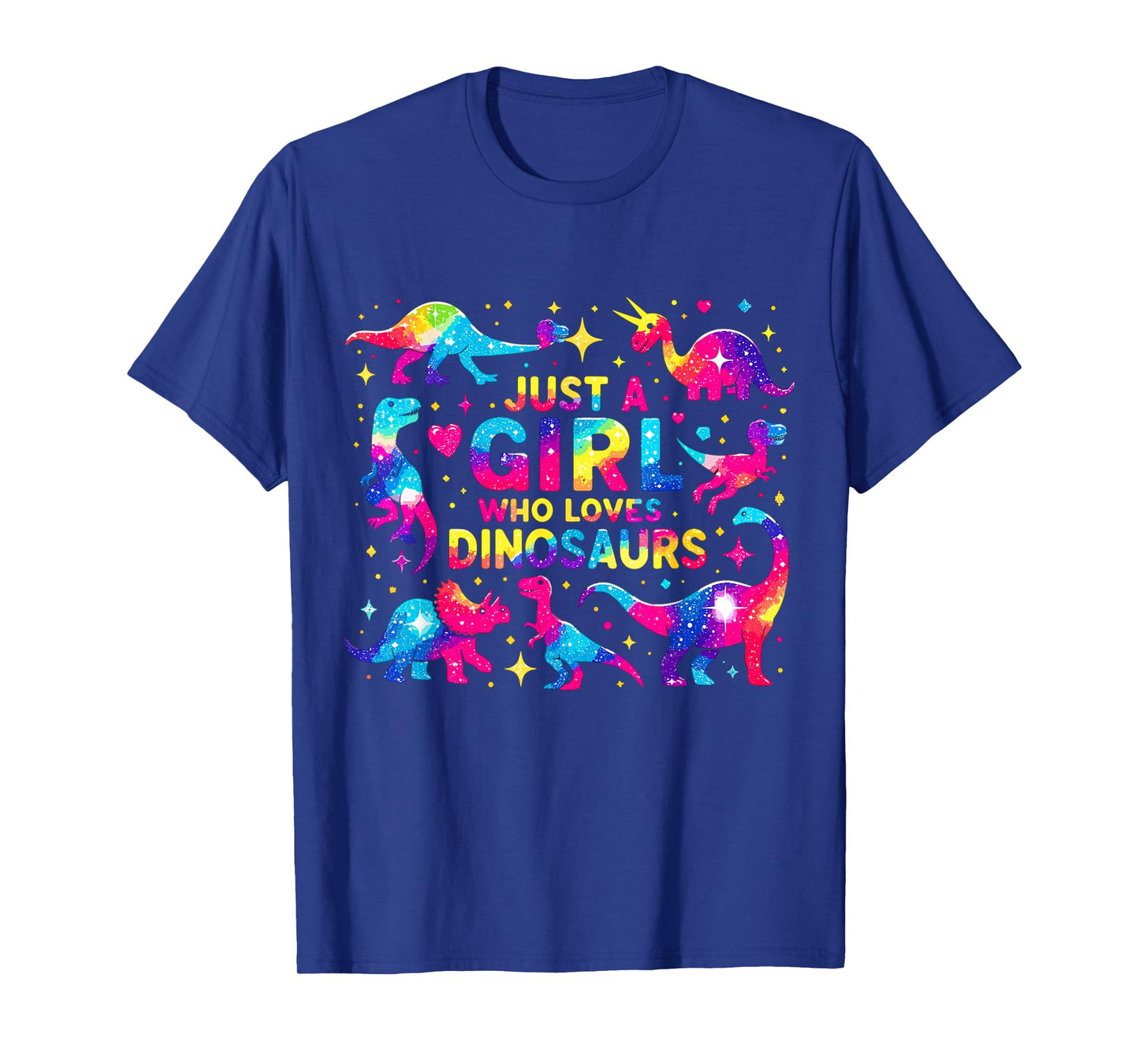 Dinosaur Just a Girl Who Loves Dinosaurs T-Shirt