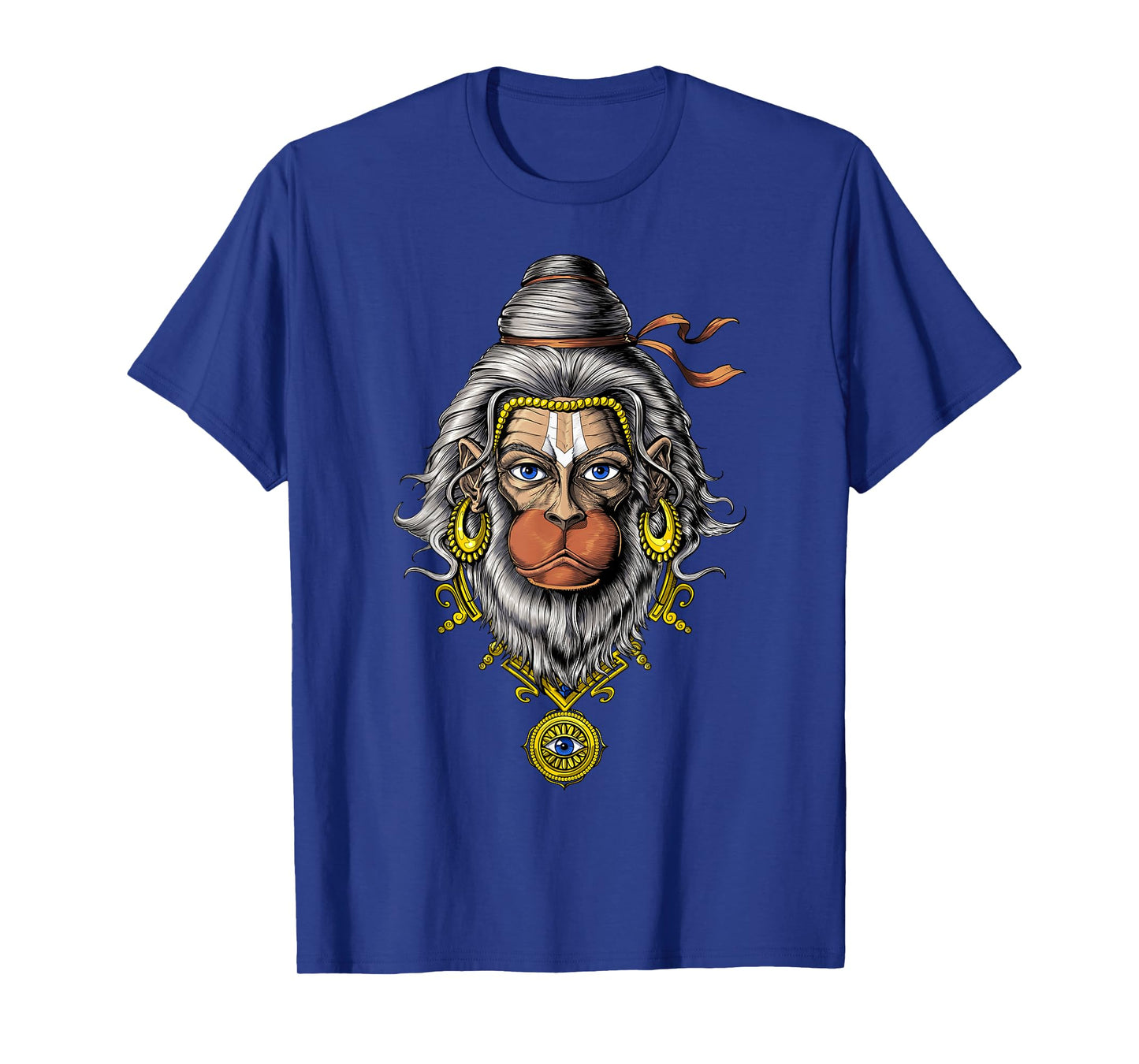 Hanuman Hindu God Hinduism Monkey Zen Yoga Spiritual T-Shirt