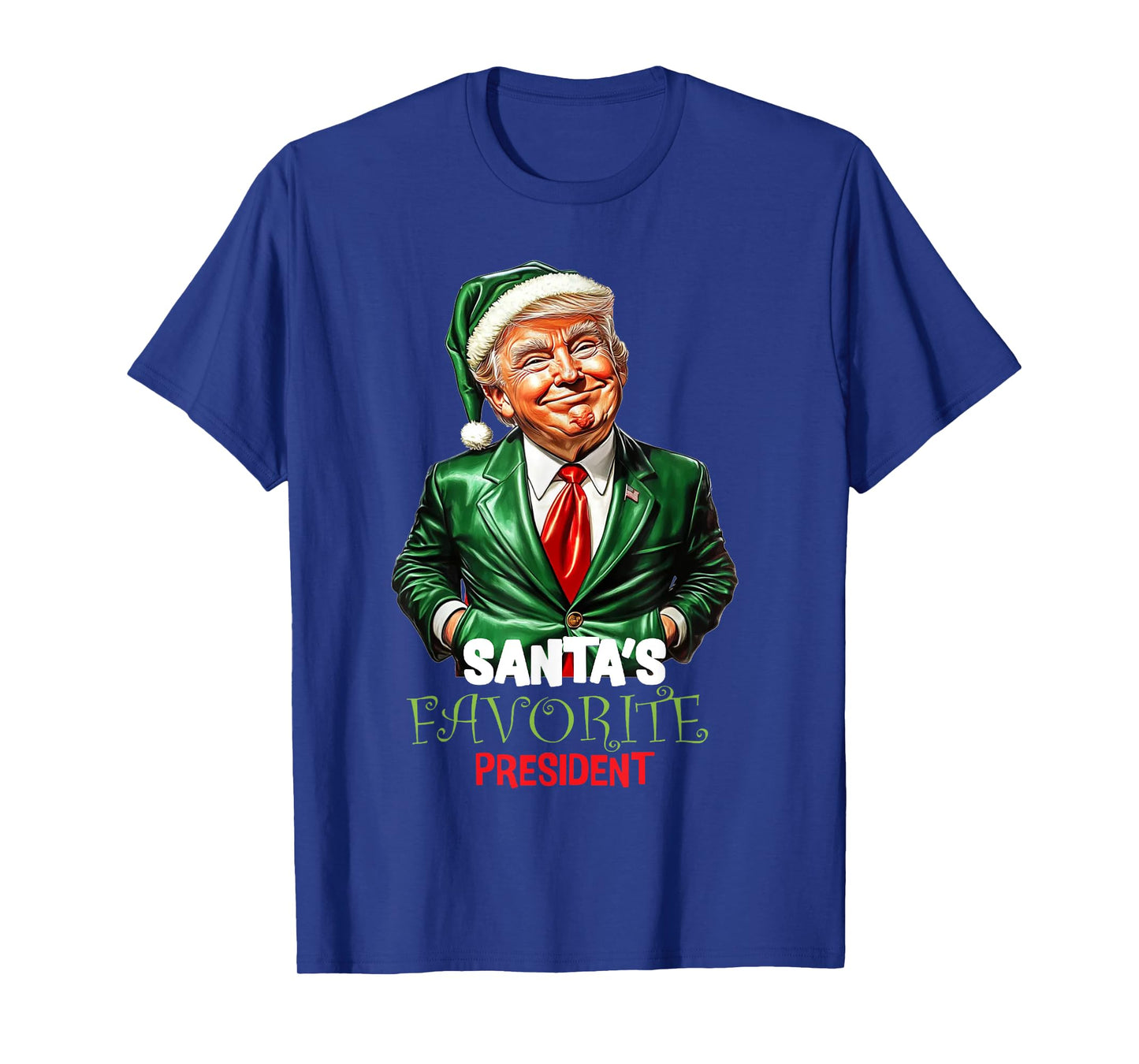 Santa's Favorite President Funny Trump T-Shirt