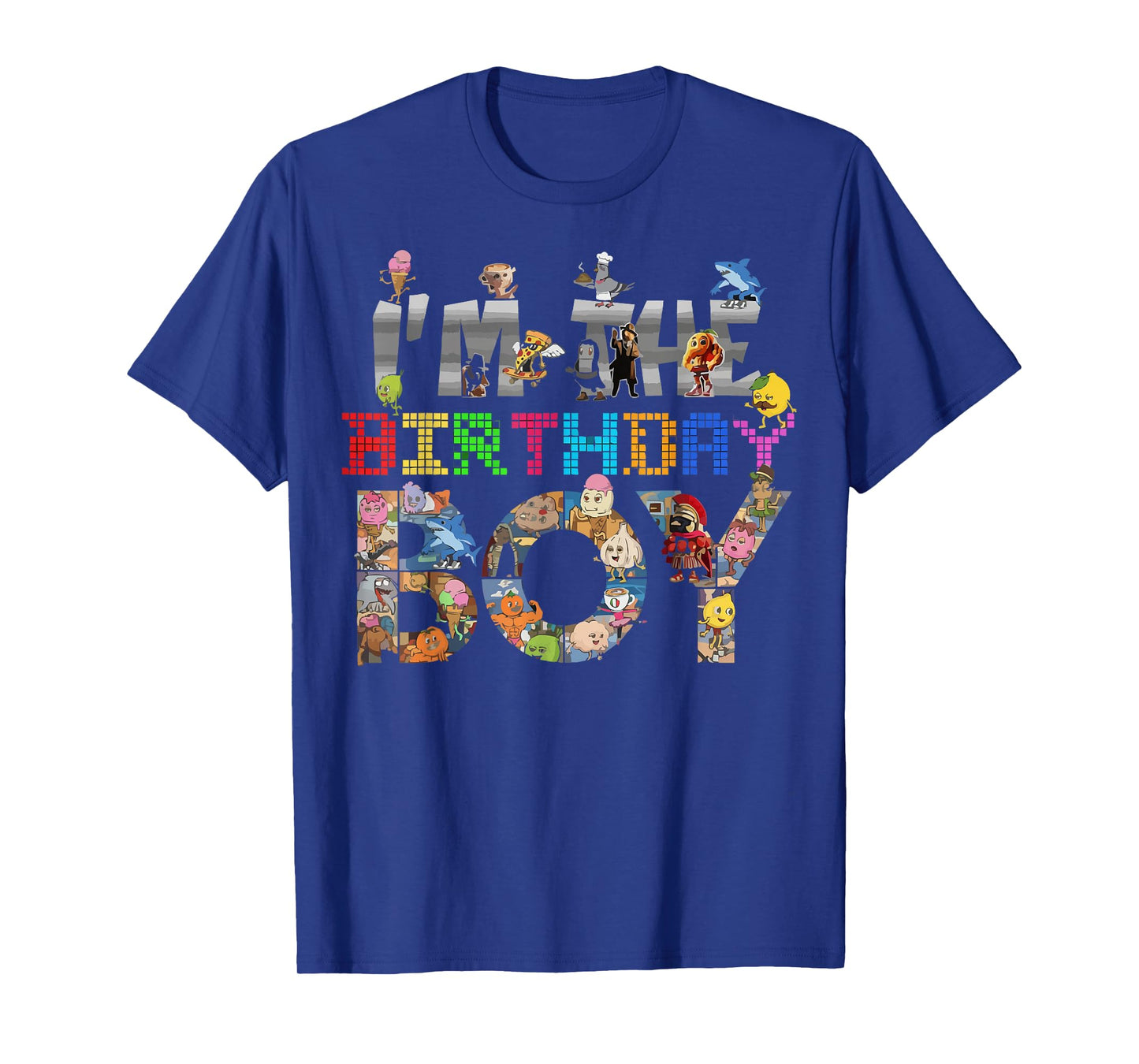 Italian BRAINROT Meme Funny I'm The Birthday Boy T-Shirt