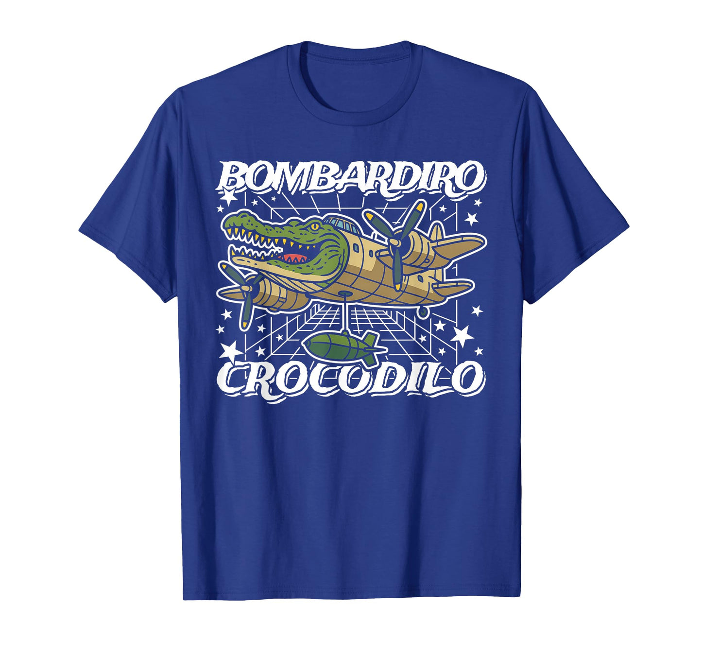 Bombardiro-Crocodilo Italian-Brainrot No Bad Drops on Kids T-Shirt