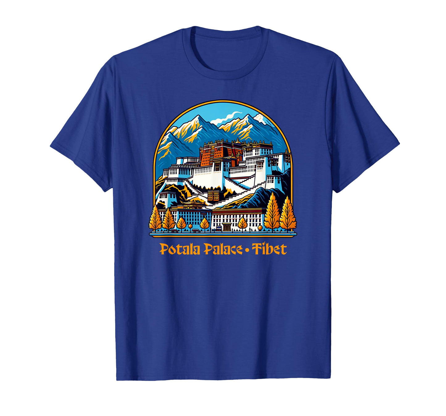 Potala Palace Tibet Lhasa Buddhist T-Shirt