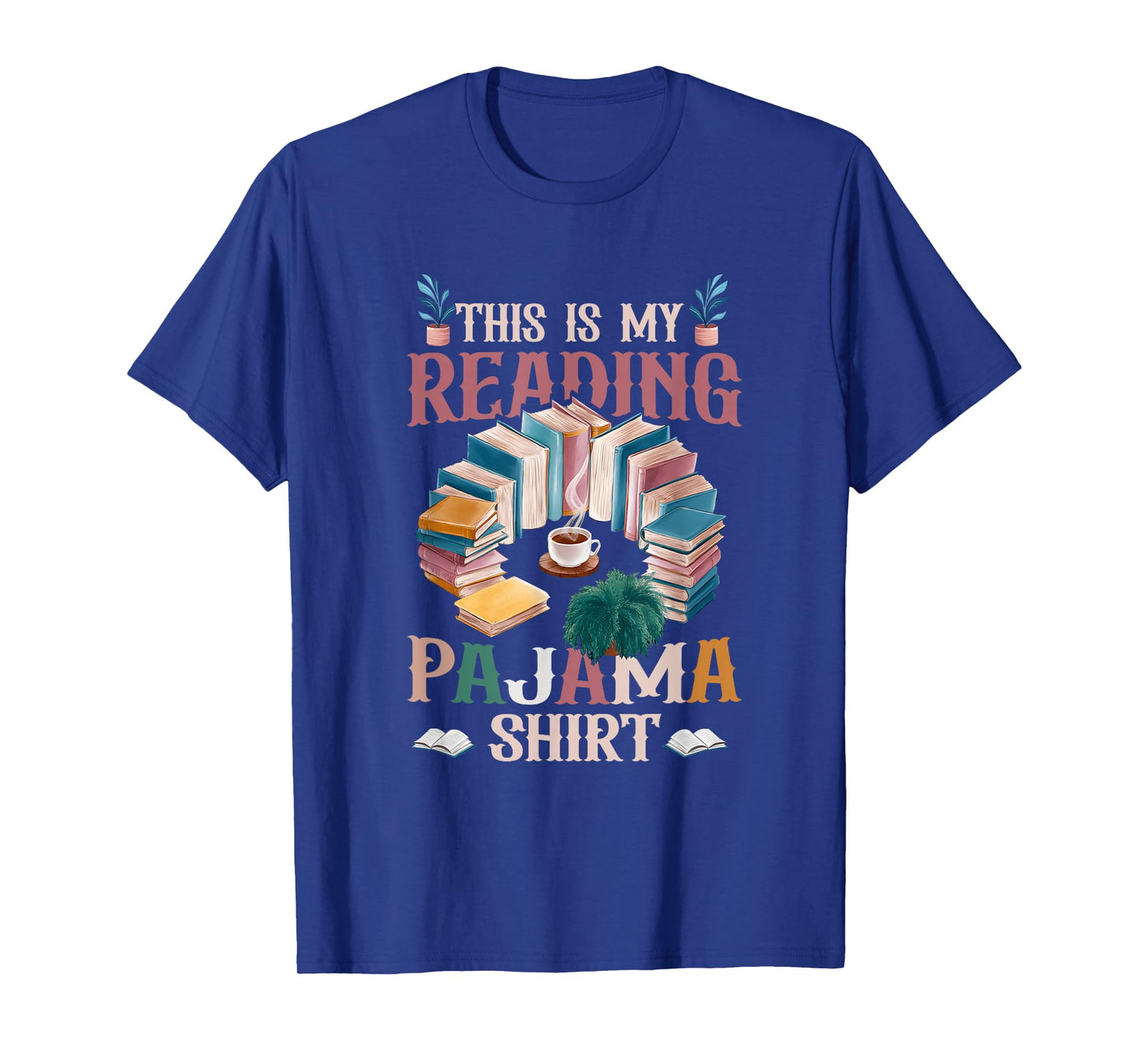 Book And Pajama This Is My Reading Pajama Bedtime Reading T-Shirt