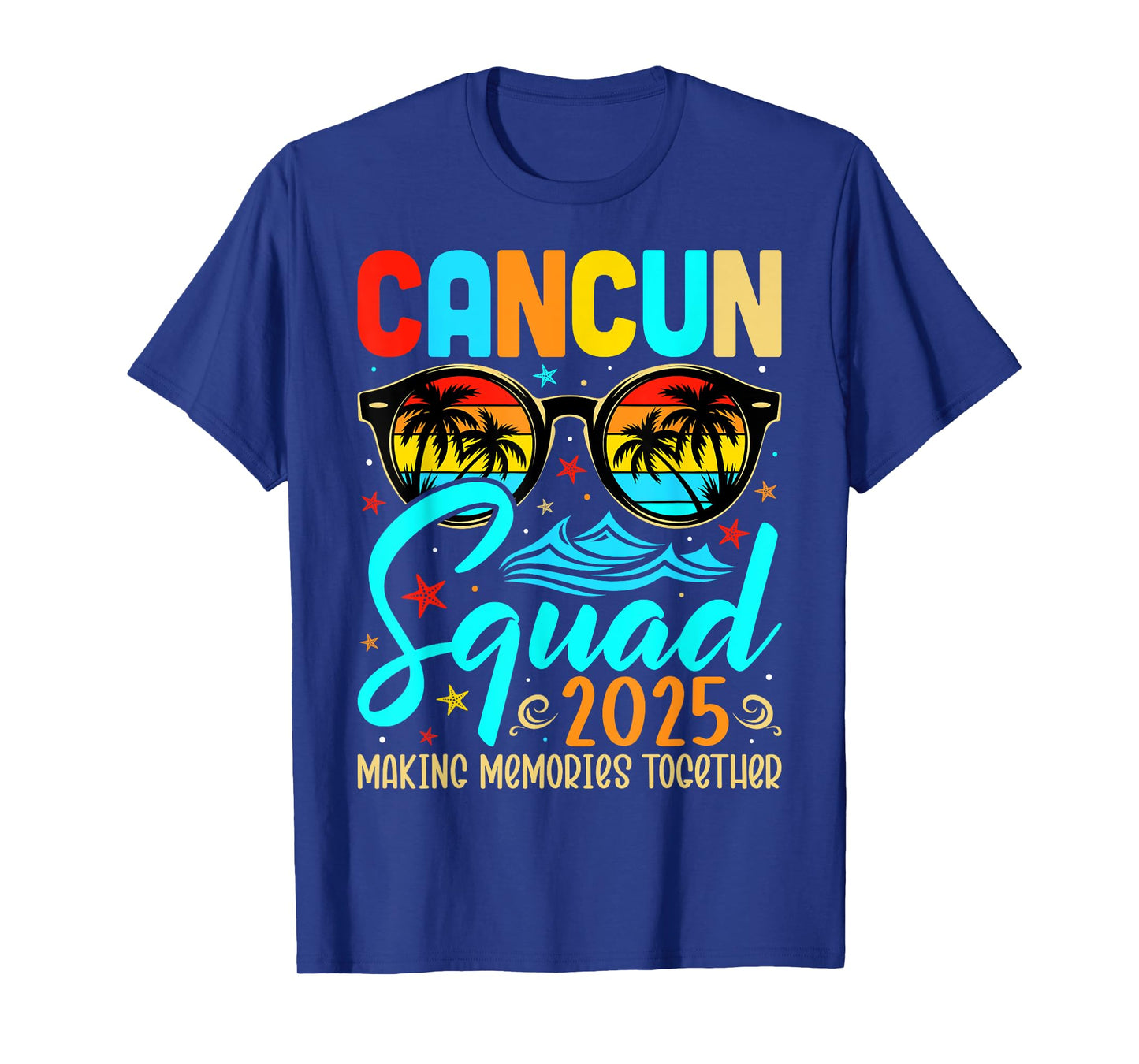 Cancun Vacation Squad 2025 Matching Family Vacation Group T-Shirt