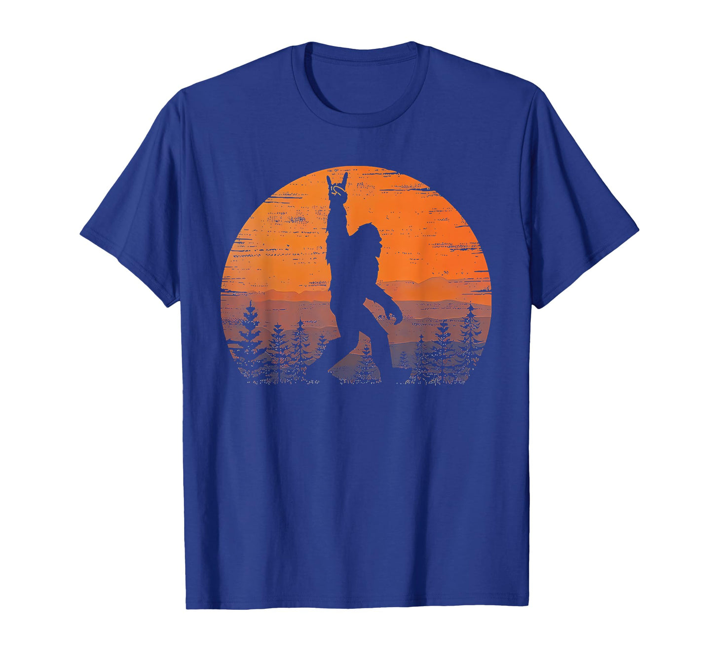 Bigfoot Moon Graphic Night Forest! Cool Sasquatch Men Women T-Shirt