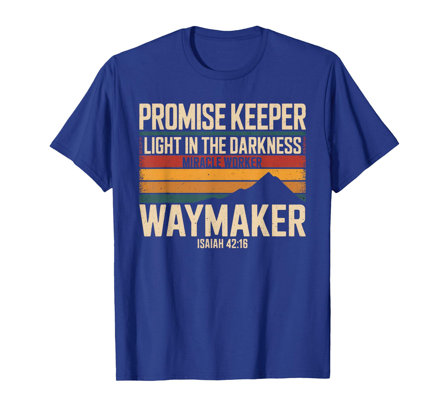 Waymaker Tshirt Promise Keeper Miracle Worker God Christian T-Shirt