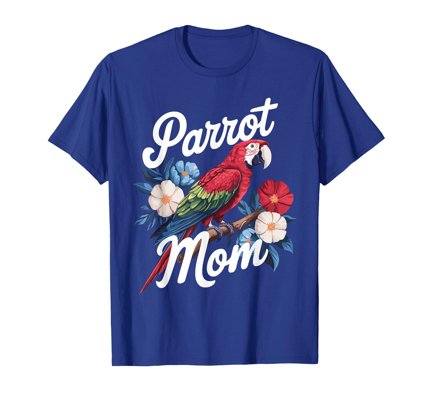 Cool Parrot Art For Women Girls Tropical Bird Parrot Lovers T-Shirt