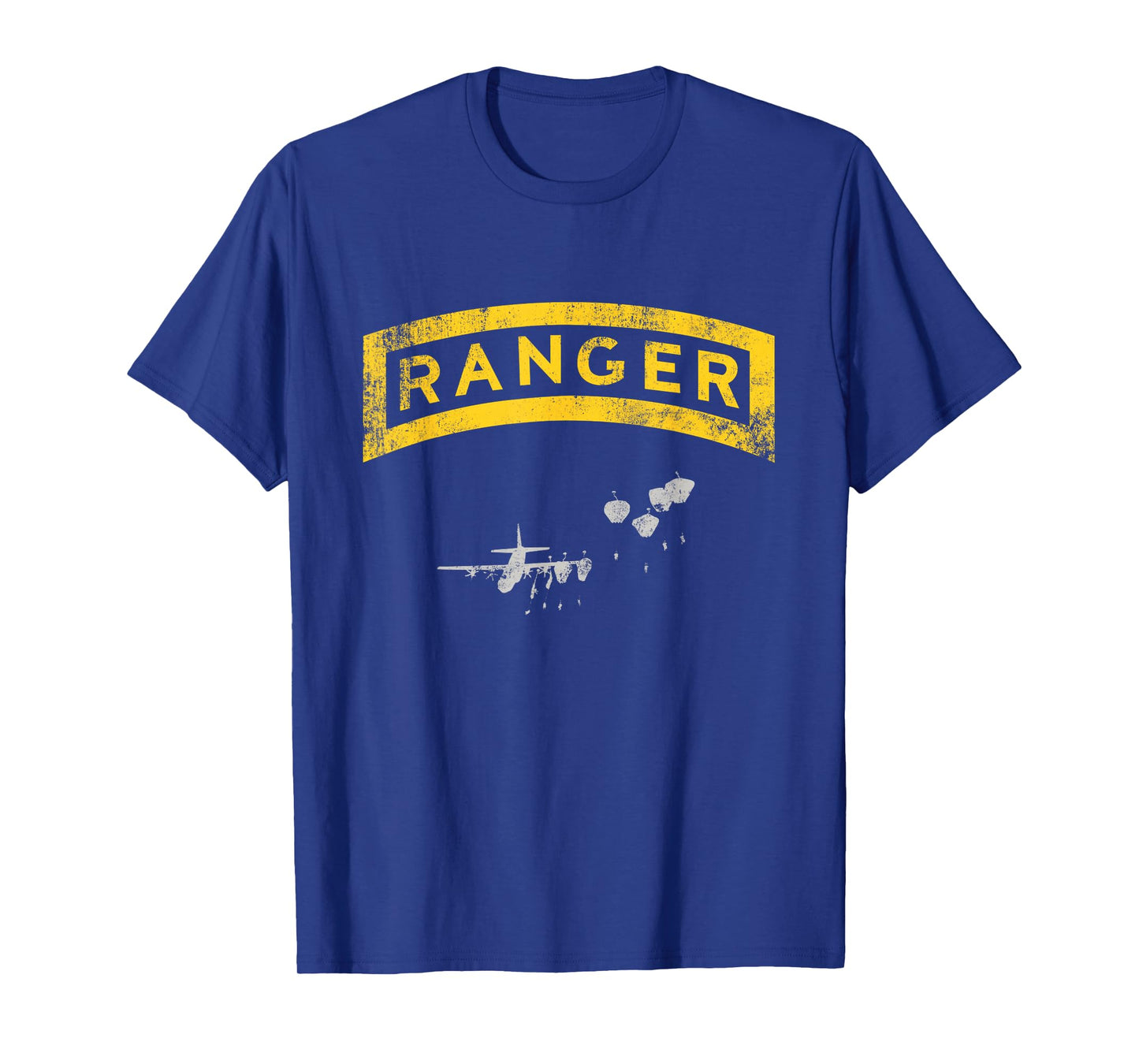 US Army Ranger Tab Airborne Ranger Military Veteran Vintage T-Shirt