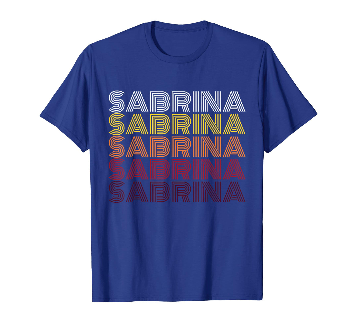 Personalized Name Sabrina Vintage Sabrina Retro T-Shirt
