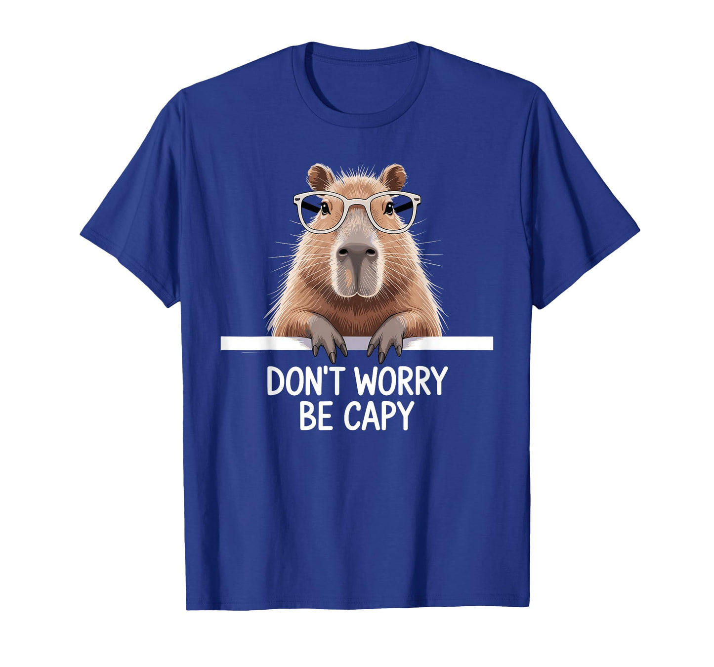 Funny Capybara Art for Men Women Kids Capybara Lover T-Shirt