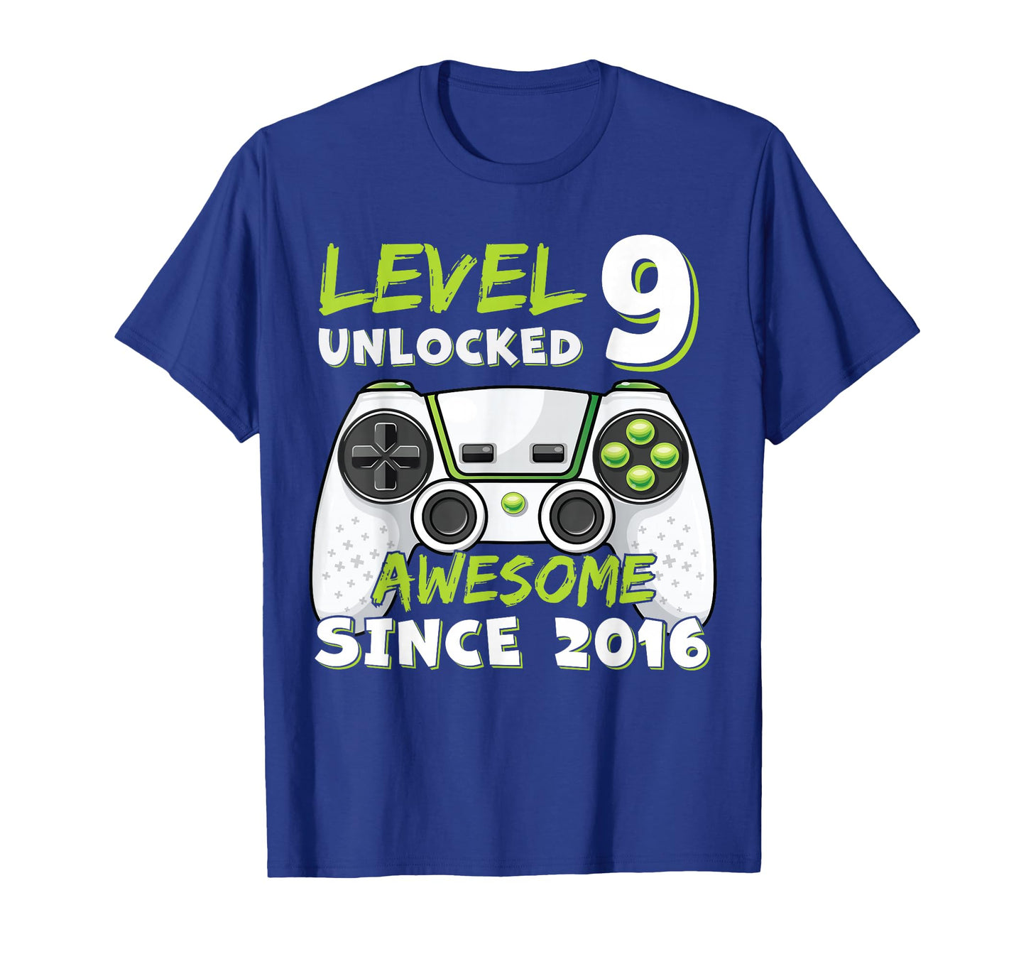 9 Year Old BDay Decorations Son Boy 9yr 2016 9th Birthday T-Shirt