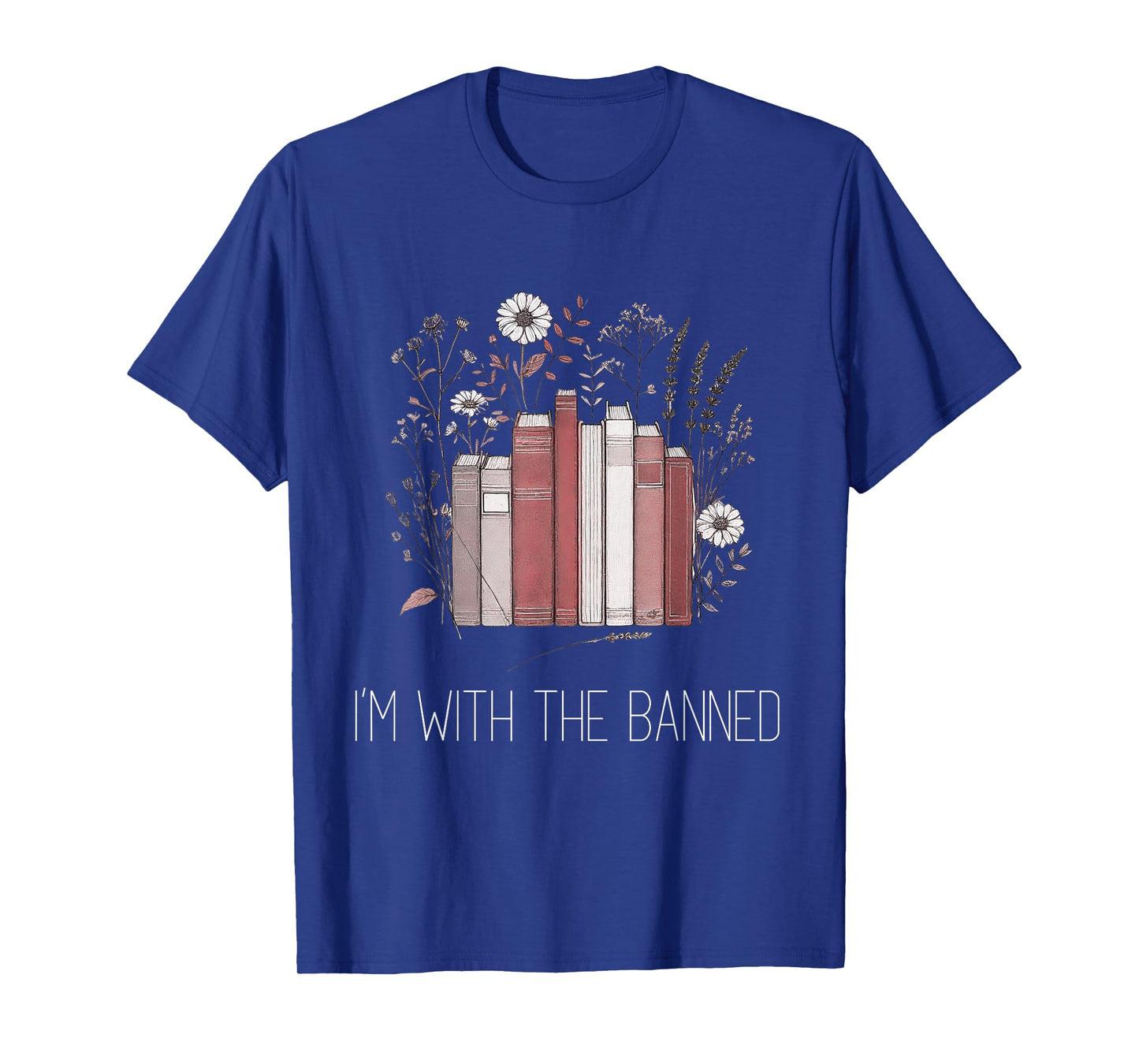 I'm With The Banned Tshirt Anti Censorship Vintage Graphic T-Shirt