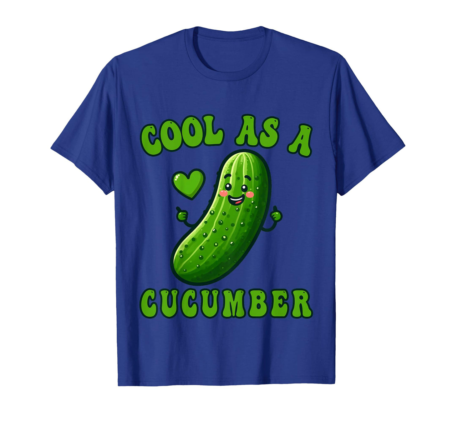 Kids Cool as a Cucumber Costume Funny Cucumber kids girls Novelty T-Shirt