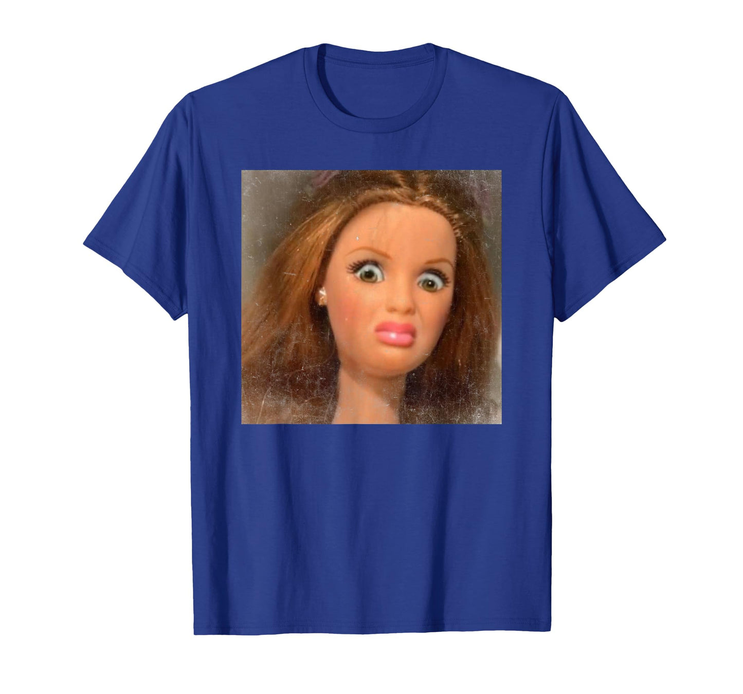 Funny Disgusting Doll face Meme T-Shirt