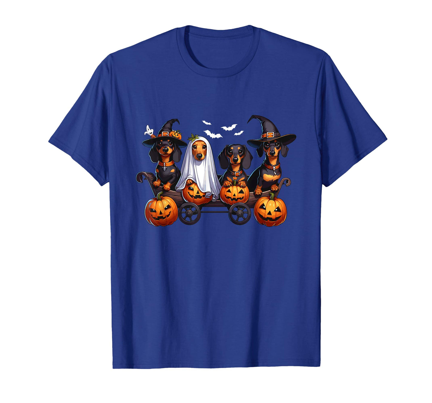 Dachshund Happy Halloweiner Funny Halloween Dogs Lover T-Shirt
