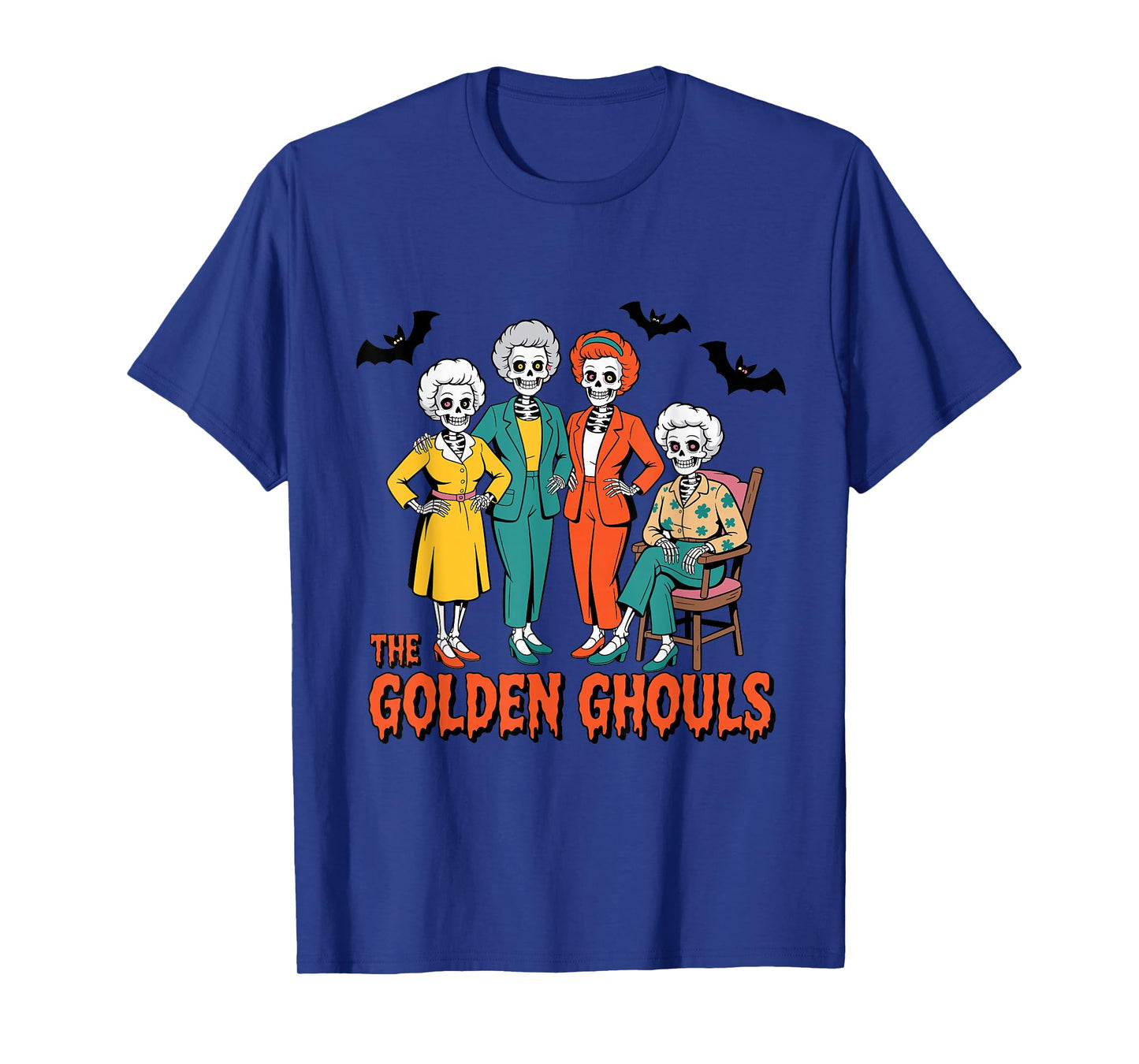 The Golden Ghouls Funny Halloween T-Shirt
