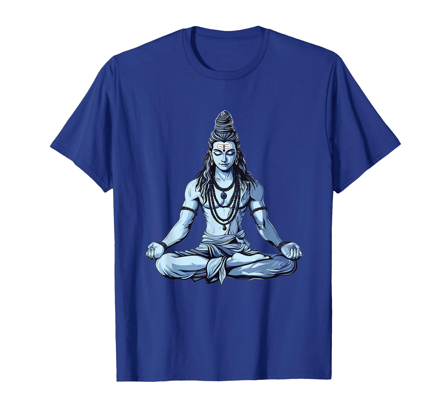 Yoga Inspired Shiva Mahadev Sitting Pose for Hinduism T-Shirt
