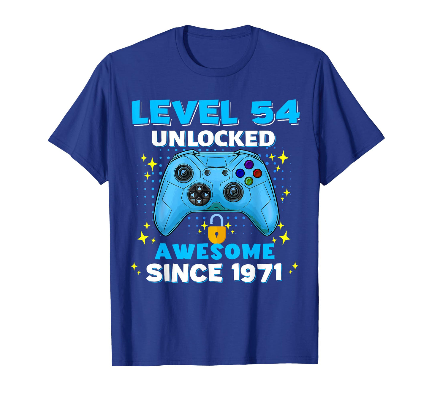 54th Birthday T-Shirt For Men 54 Years Birthday Gifts T-Shirt