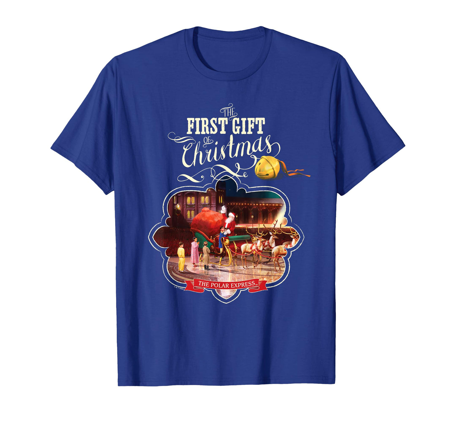The Polar Express Giving The First Gift Of Christmas T-Shirt