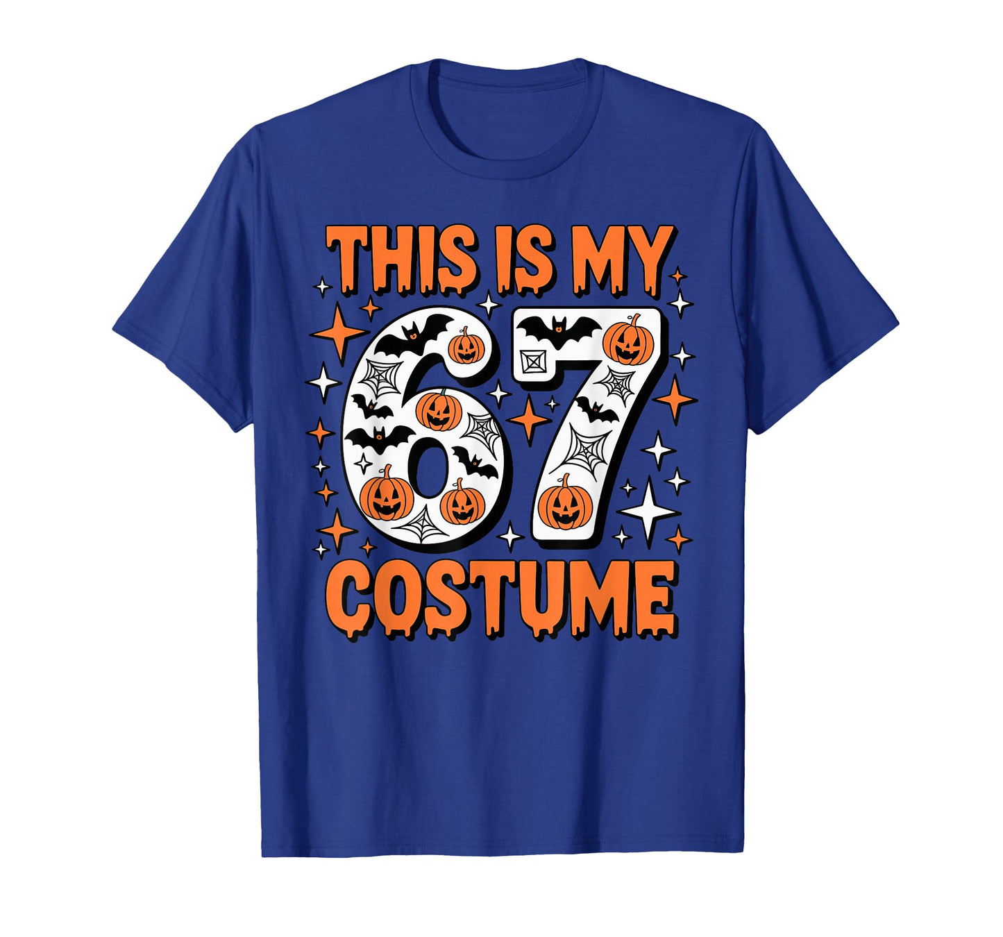 This is My 67 Costume 6 7 Meme Gen Alpha Halloween Six Seven T-Shirt