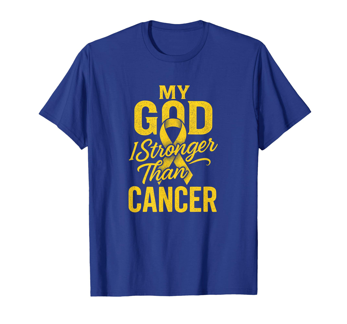 My God is Stronger - Cancer Awareness Support T-Shirt