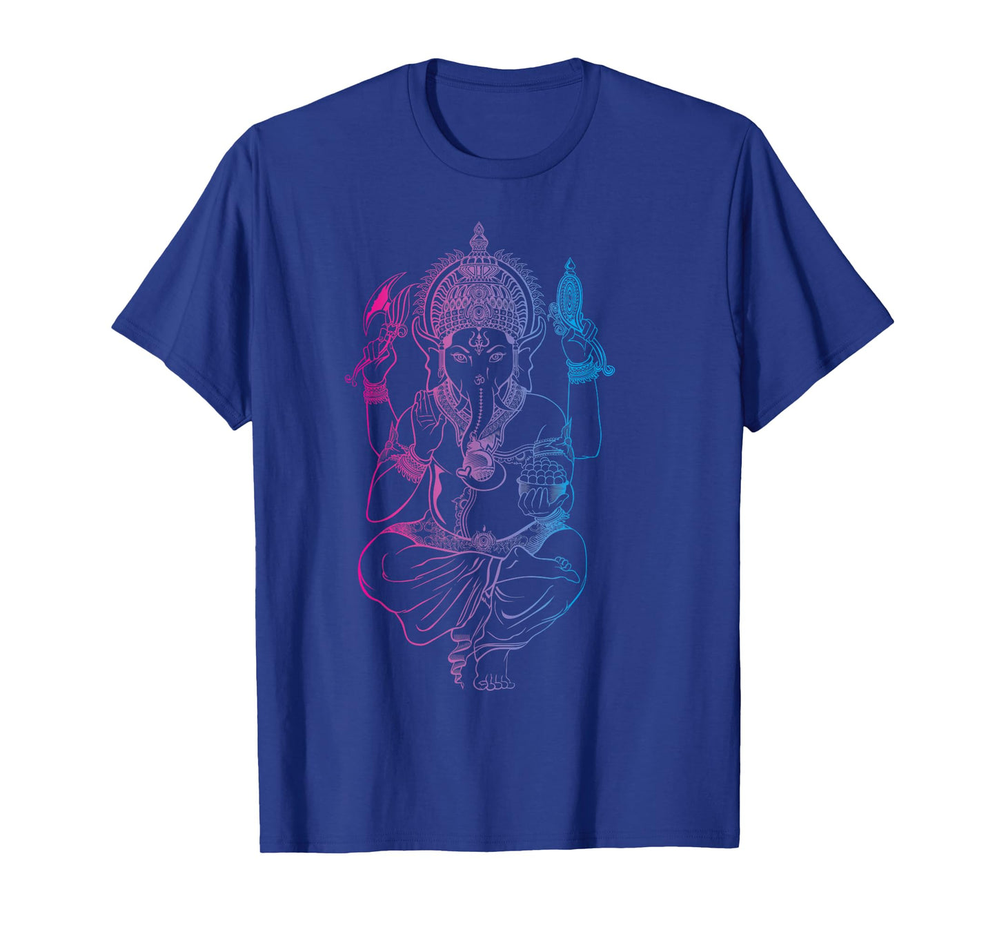 Ganesh Symbol Yoga Hindu Men Women Meditation T-Shirt