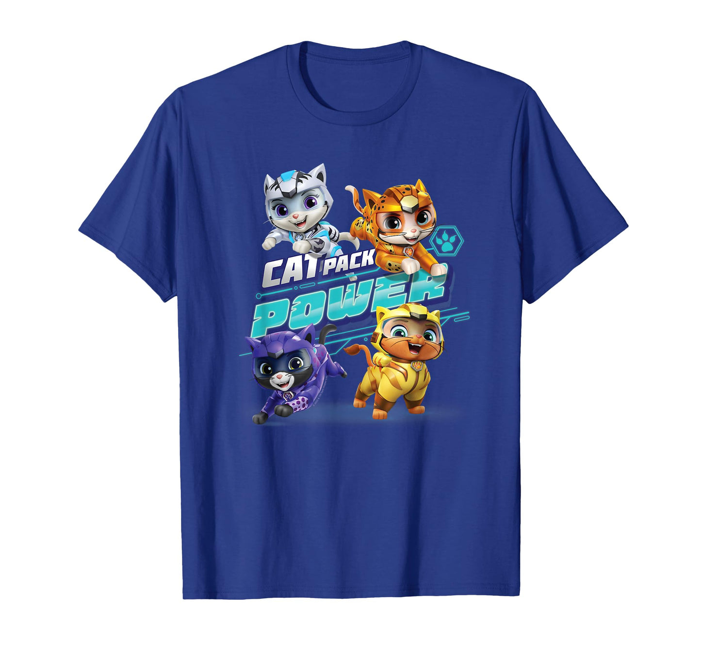 PAW Patrol Cat Pack Power With Leo, Shade, Wild And Rory T-Shirt